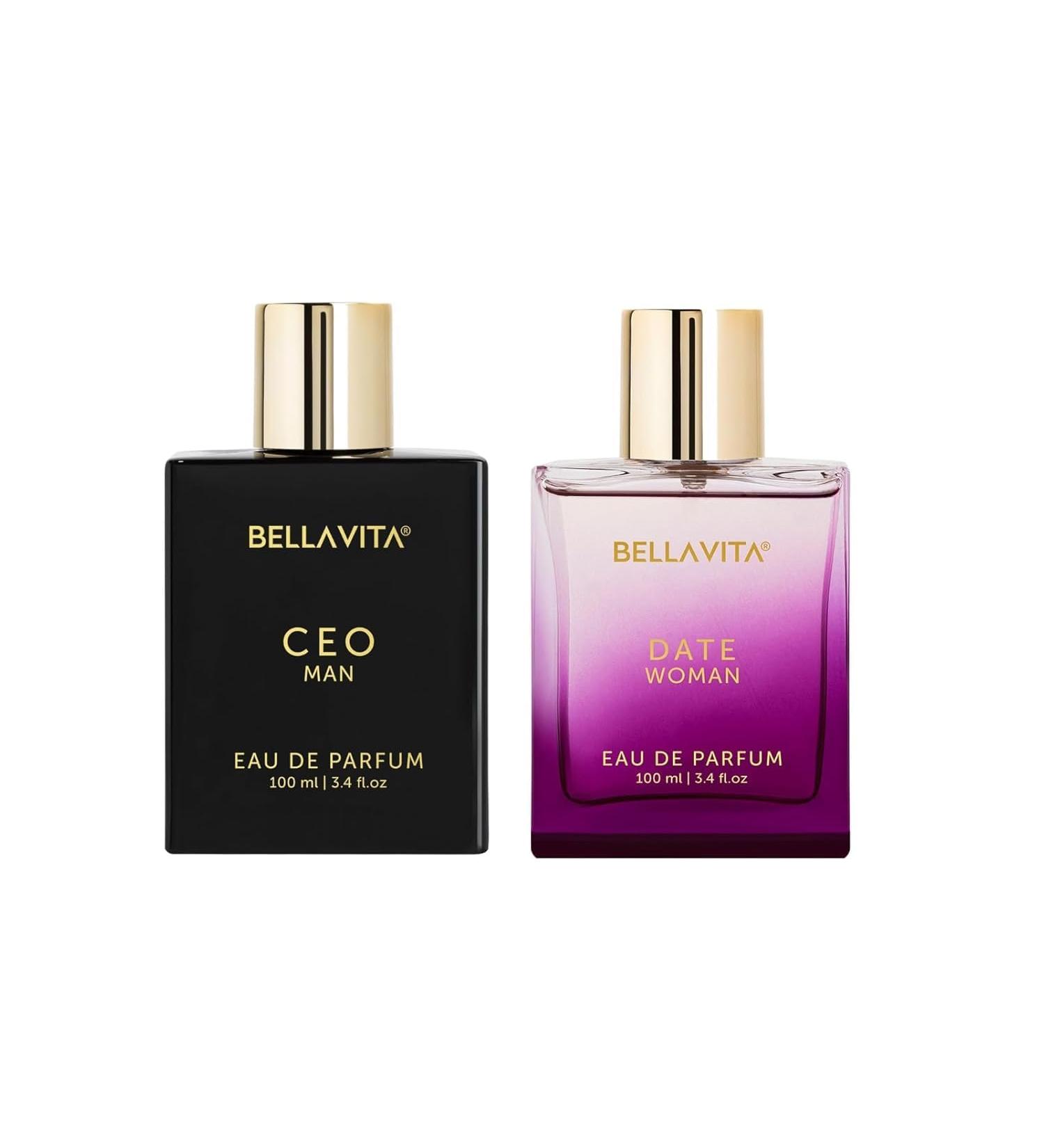 Bella Vita Luxury CEO Man and SKAI Aquatic Fragrance Set 3.4 fl.oz Each Eau de Parfum and Cologne (Ceo Men & Date) - Buy Online on GoSupps.com