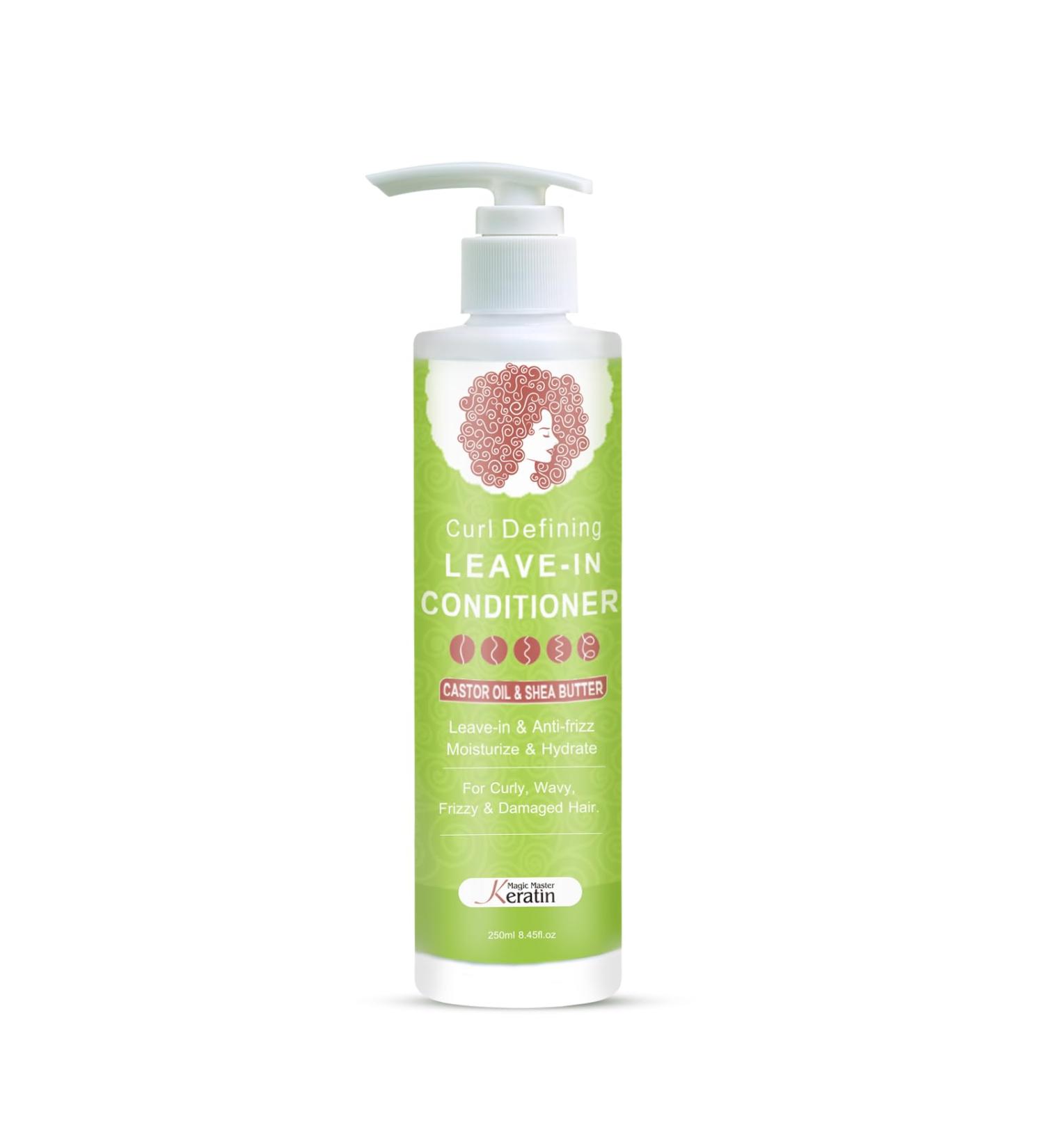 Magic Master Keratin Leave-In Conditioner Spray | Biotin Anti-Frizz Detangler for Curly Dry & Damaged Hair - Caffeine & Ginseng | Split Ends & Breakage Repair - Buy Online on GoSupps.com
