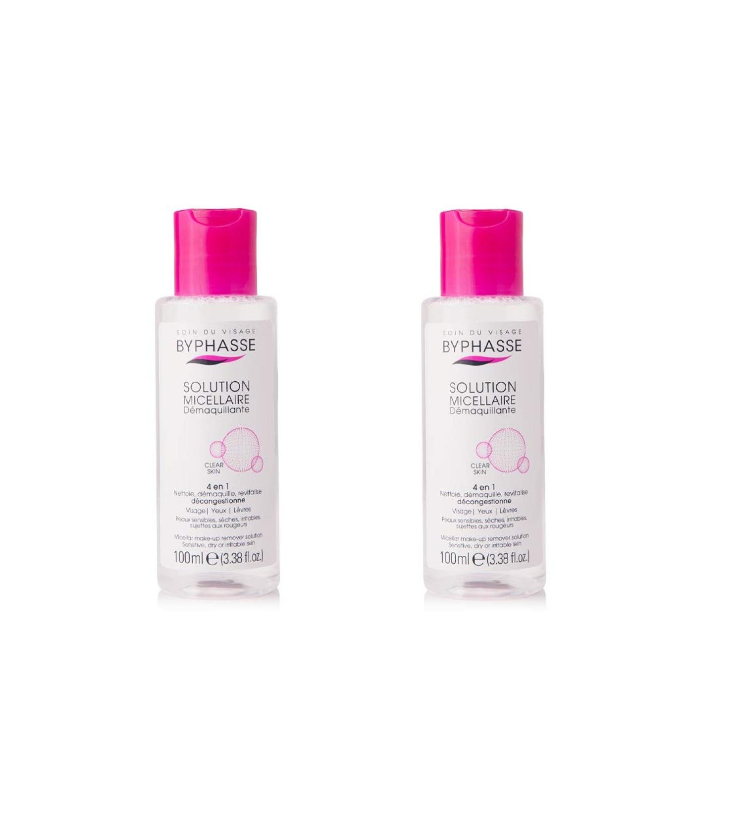 Byphasse Micellar Water for Sensitive Skin - 100ml | Pack of 2 - International Shipping Available - Buy Online on GoSupps.com
