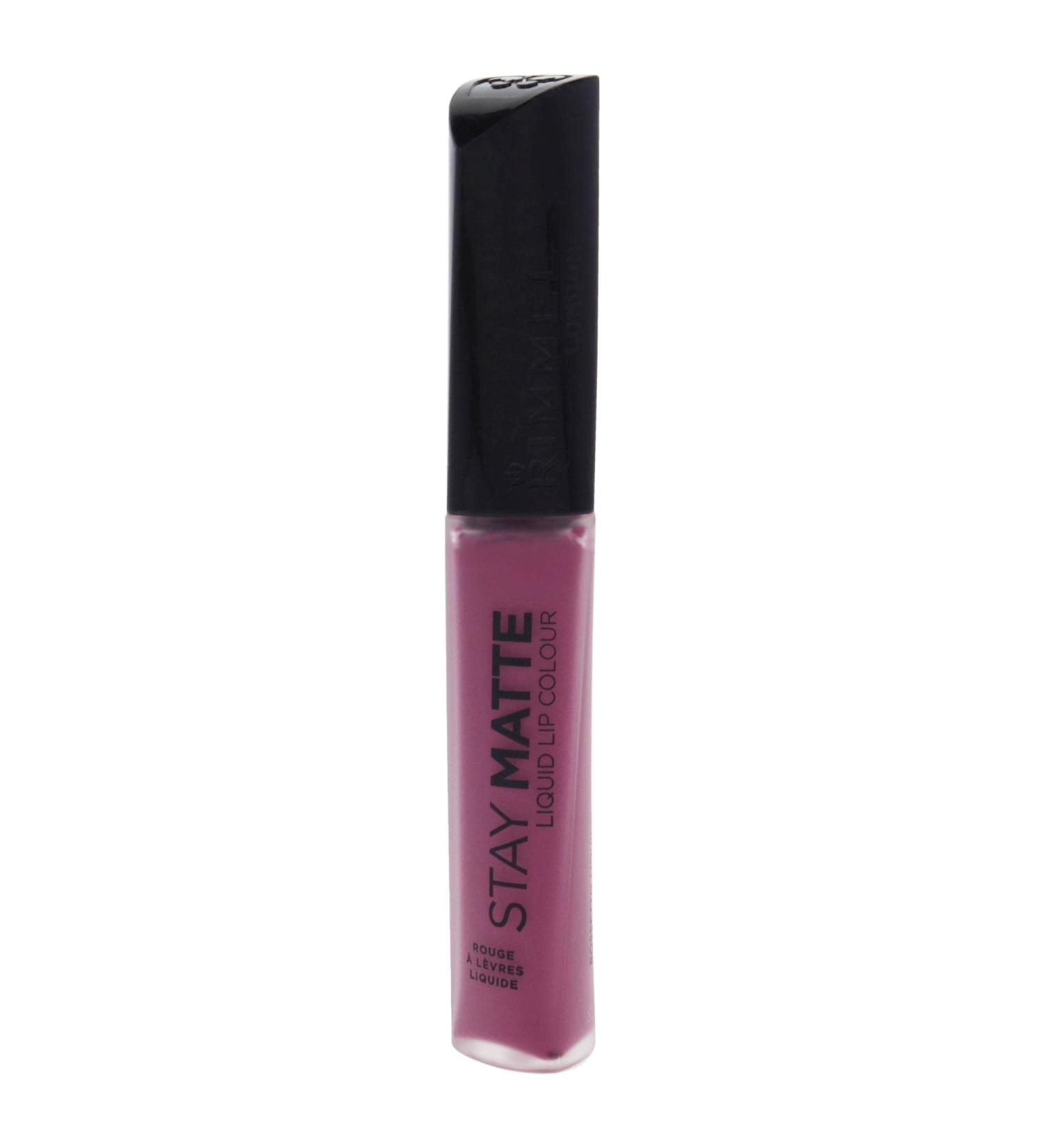 Rimmel Stay Matte Lip Liquid Heartbeat 0.21 Fl Oz - Long-Lasting Matte Lip Color - Buy Online on GoSupps.com