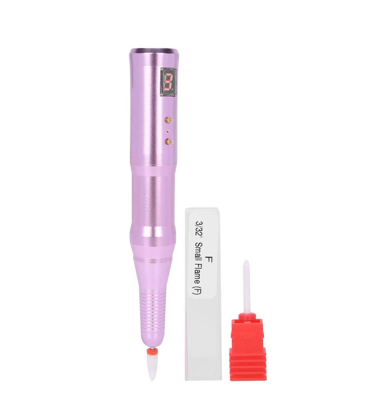 Small and Light Nail Drill Pen Nail Drill for Women for Men for Home for Beauty Salon (Roseate) - Buy Online on GoSupps.com