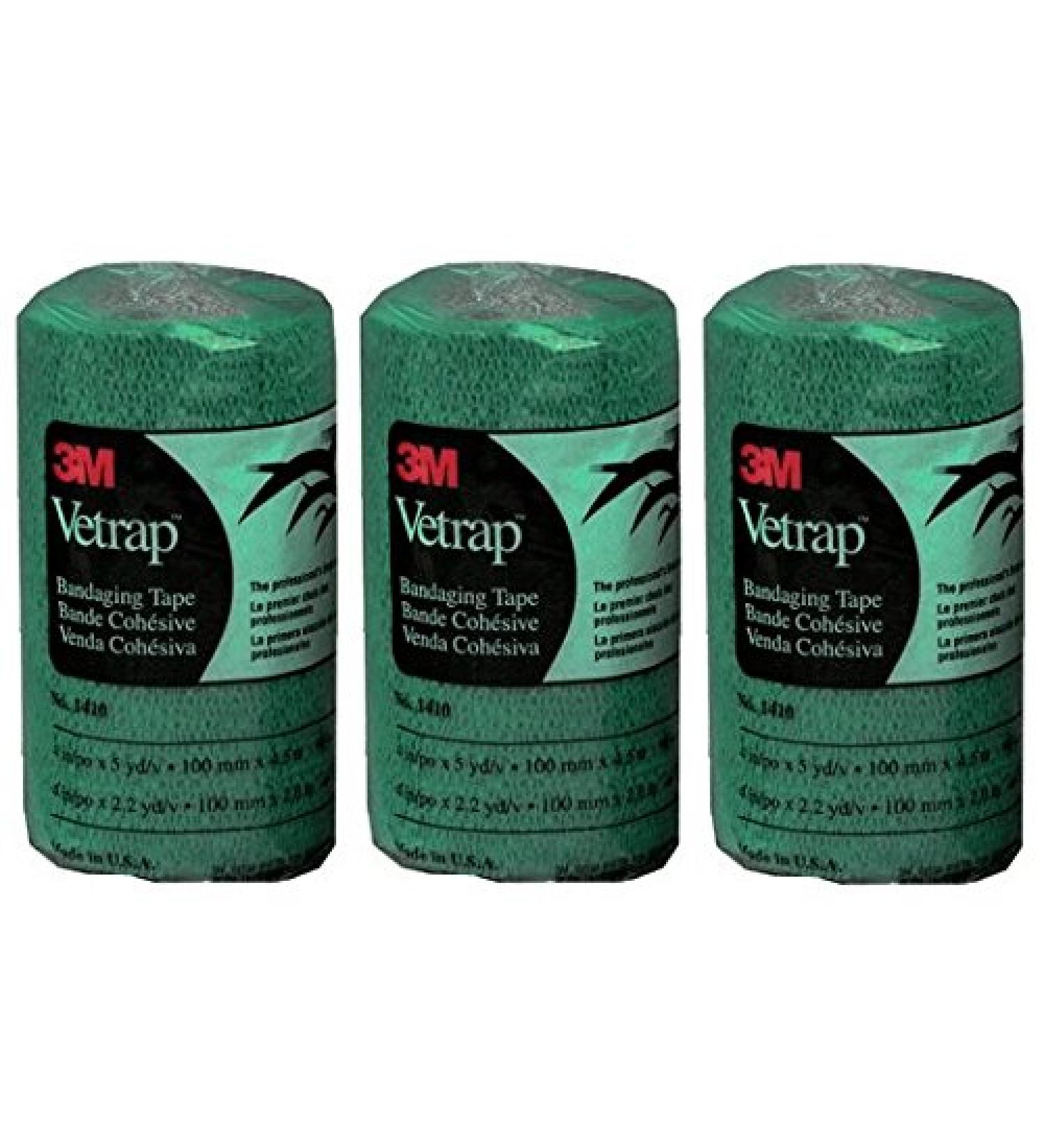 Vetrap Horse Bandaging Tape  Hunter Green  4-In. x 5-Yds.