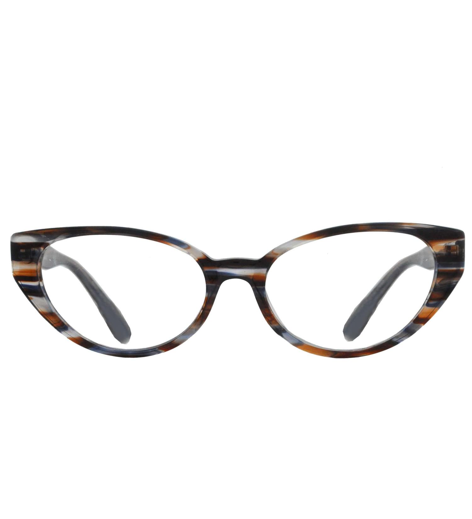 Corinne McCormack Mod DIANA BROWN 52/16/135 Reading Glasses Unisex +1.50