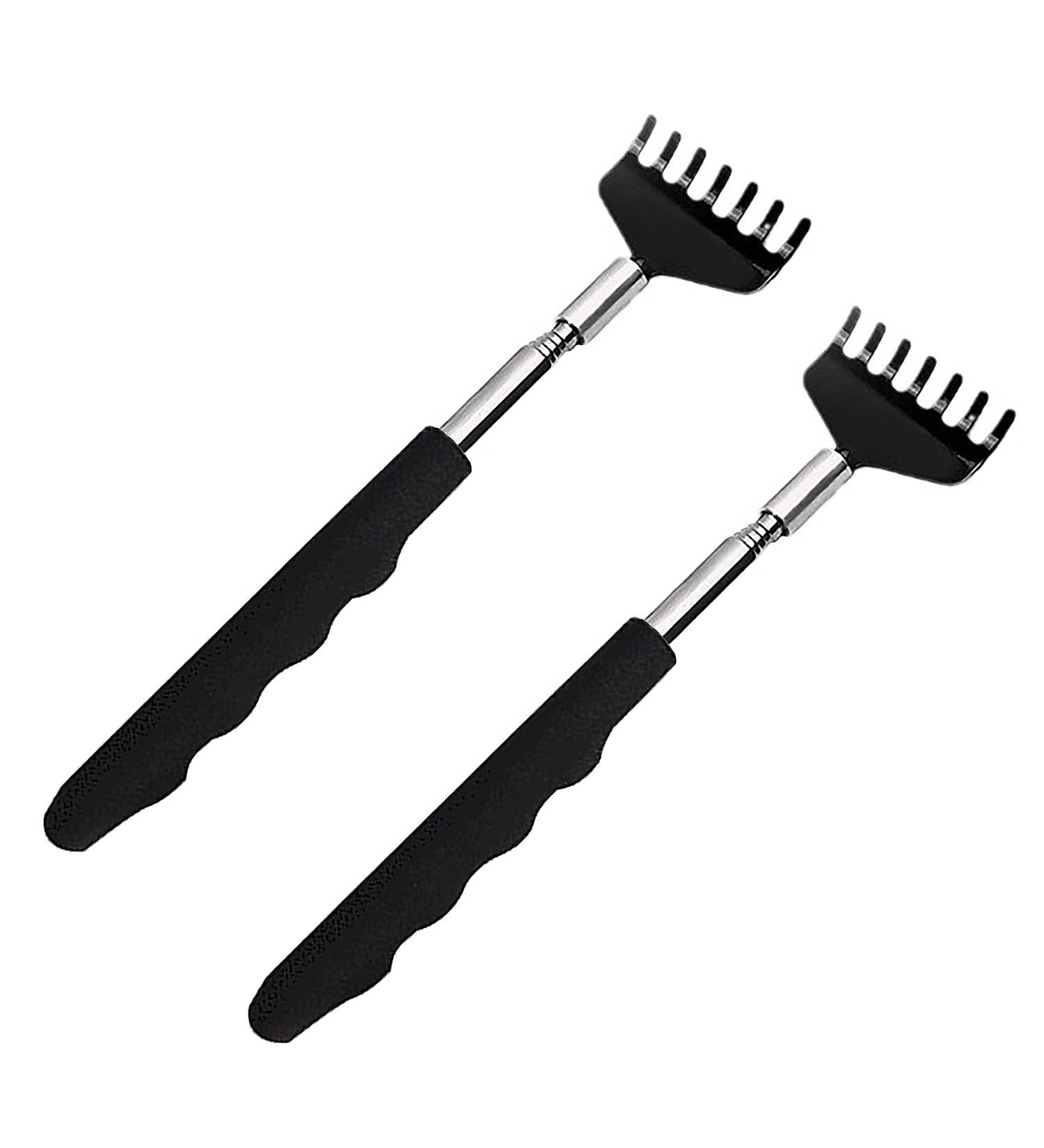 Lamkrtlp Portable Stainless Steel Back Scratcher - Telescopic Massager for Home Travel & Office (20-68 cm) | International Shipping - Buy Online on GoSupps.com