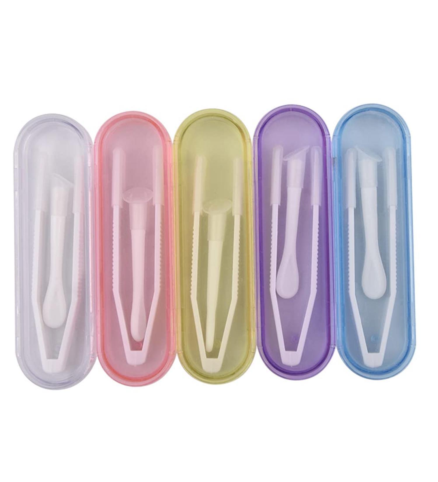 Bopely Contact Lens Tweezers Set - Travel-Friendly Suction Rod for Easy Use | Random Color - Buy Online on GoSupps.com