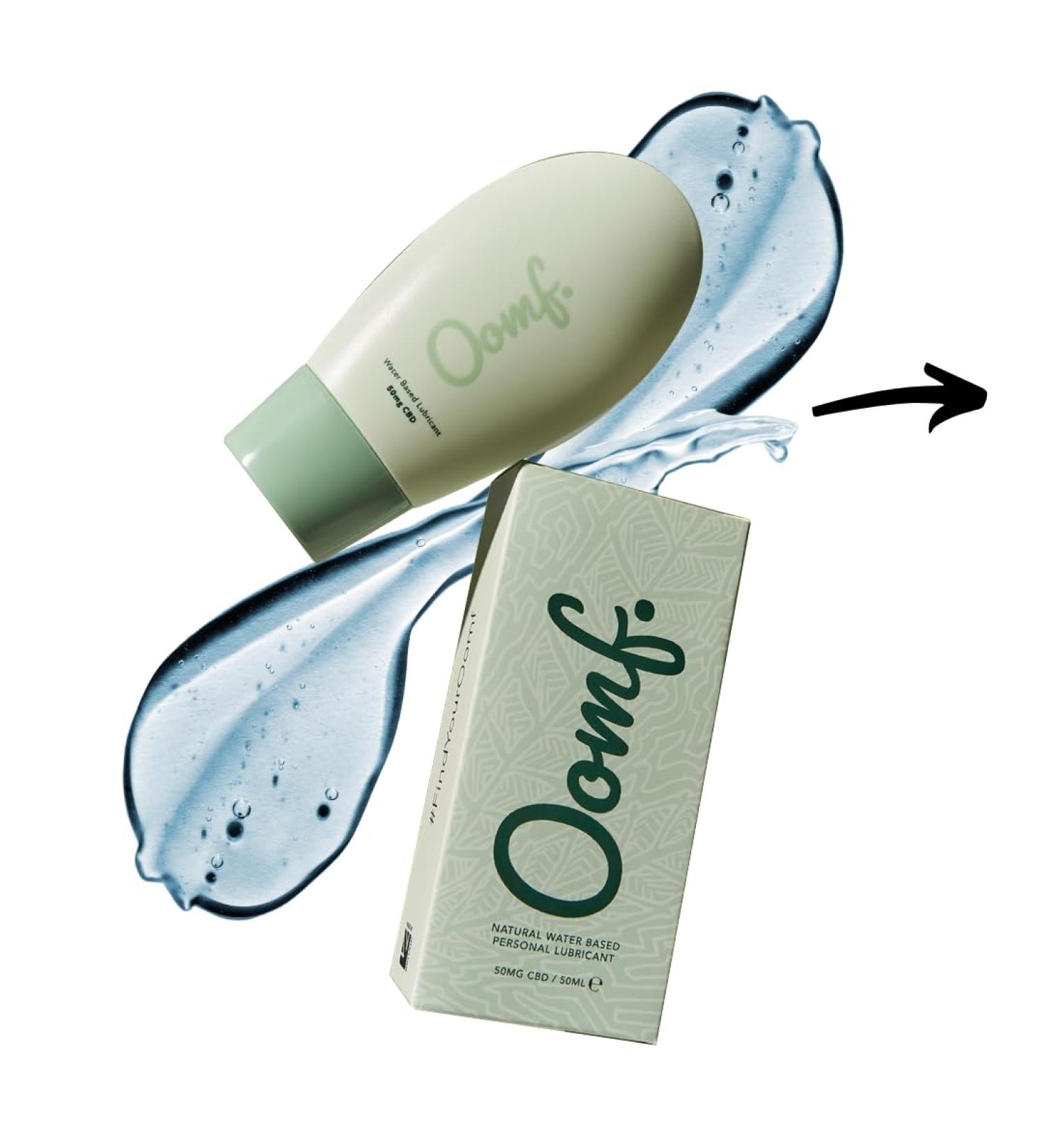 Quanna Oomf - All Natural Water Based Moisturiser with Hemp & Prebiotics | pH Balanced & Non-Sticky | 50ml - Shop Internationally - Buy Online on GoSupps.com