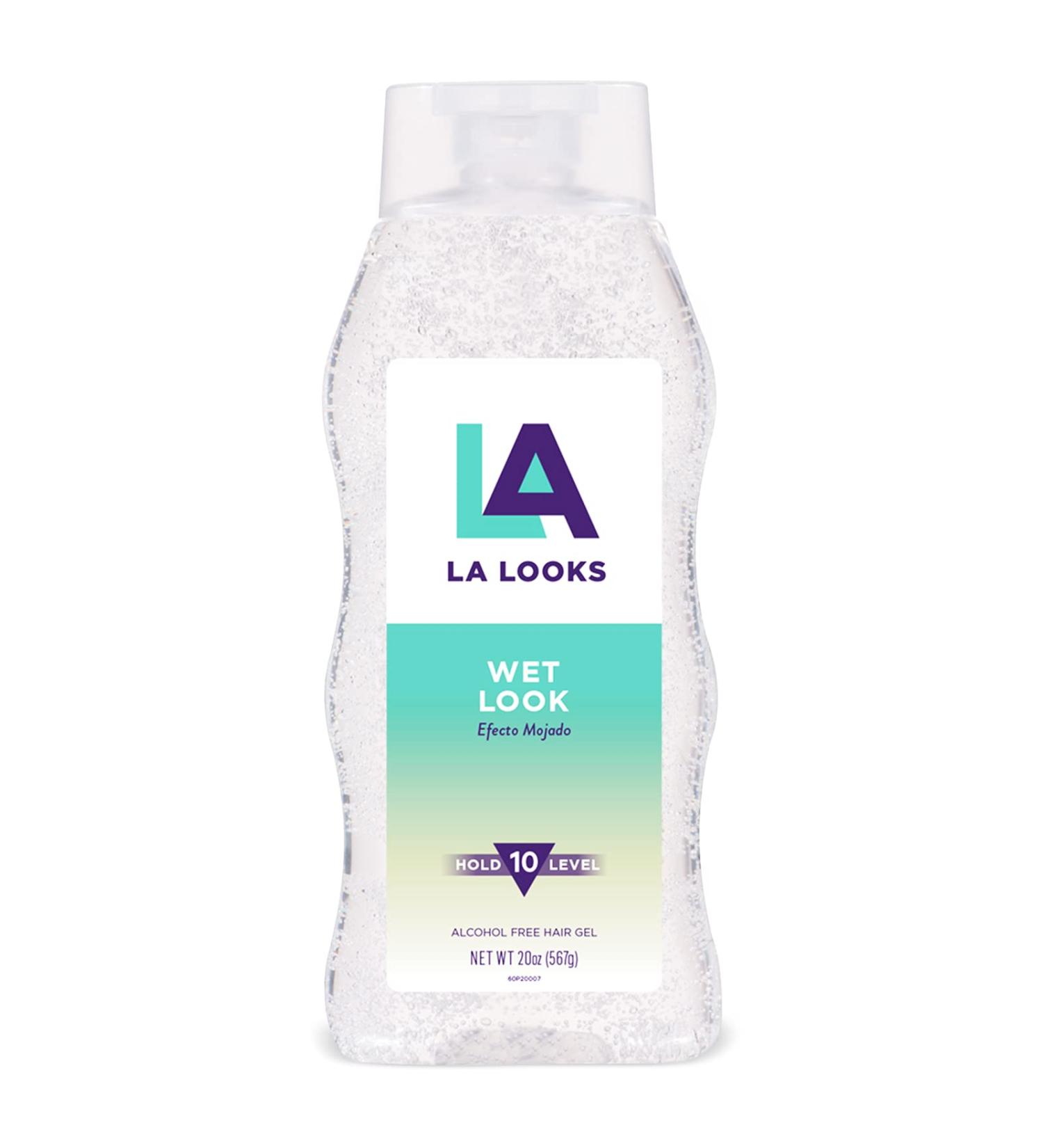 LA Looks Styling Hair Gel 20 Oz - Absolute Fixation for Wet Look Hair - Long-Lasting Hold, Resistance, and Durability - Buy Online on GoSupps.com