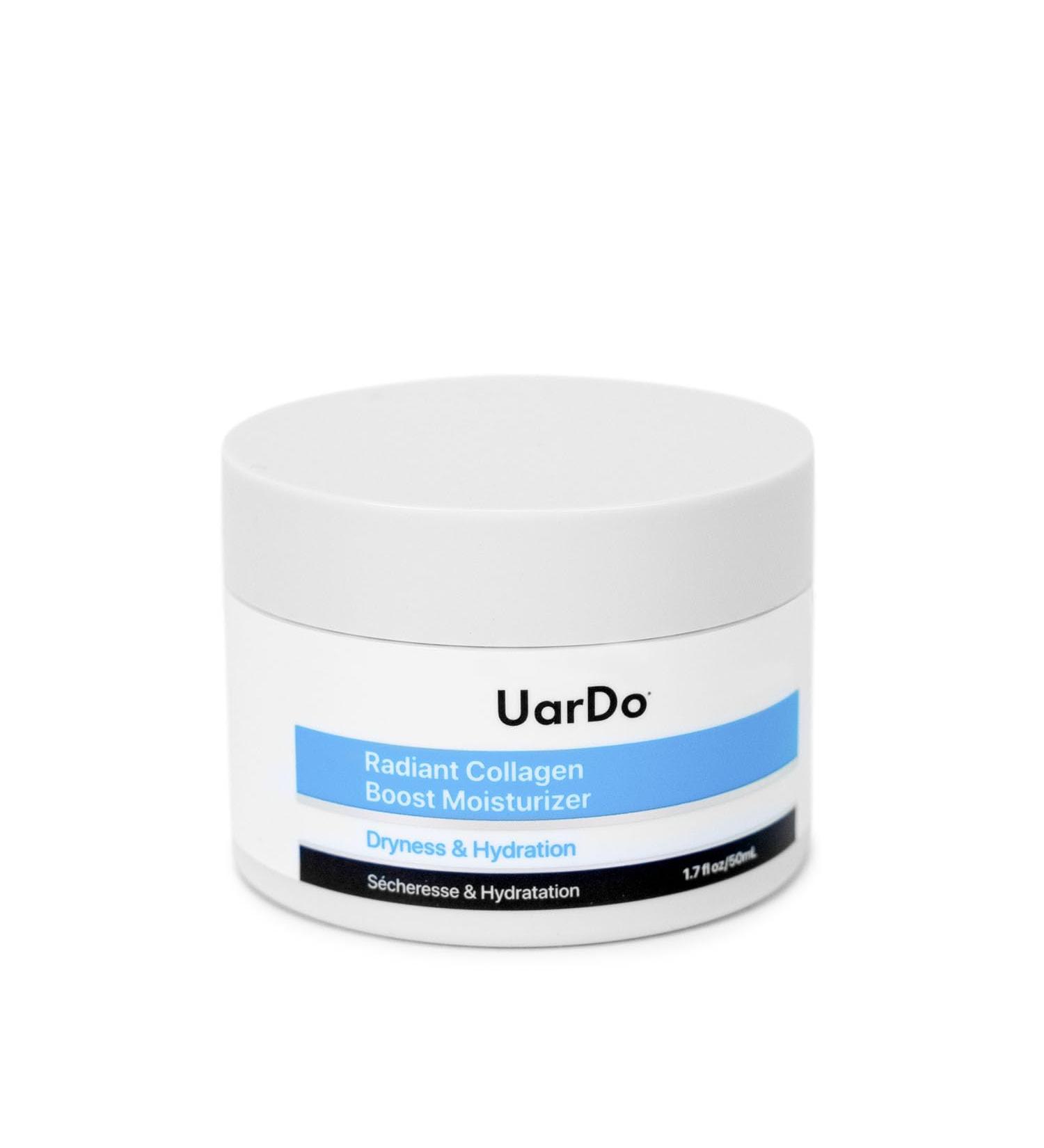 Uardo Radiant Collagen Boost Moisturizer 1.7 Fl Oz - Best for All Skin Types | Boost Collagen & Achieve Radiant Skin | Shea Butter | Unisex Skincare Solution - Buy Online on GoSupps.com