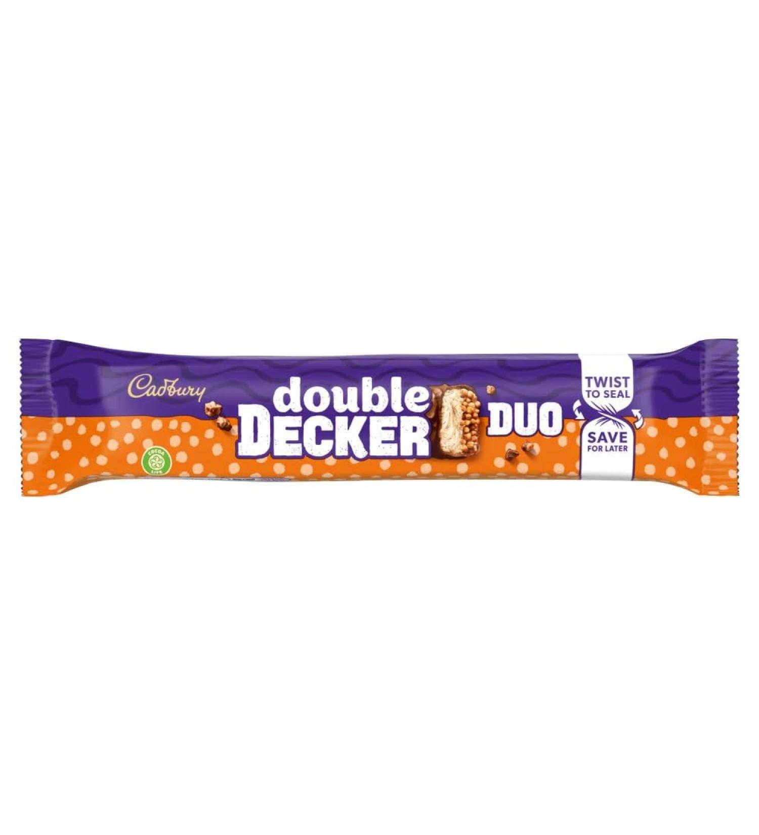 Double Decker Duo Chocolate Bar 74.6g-Food