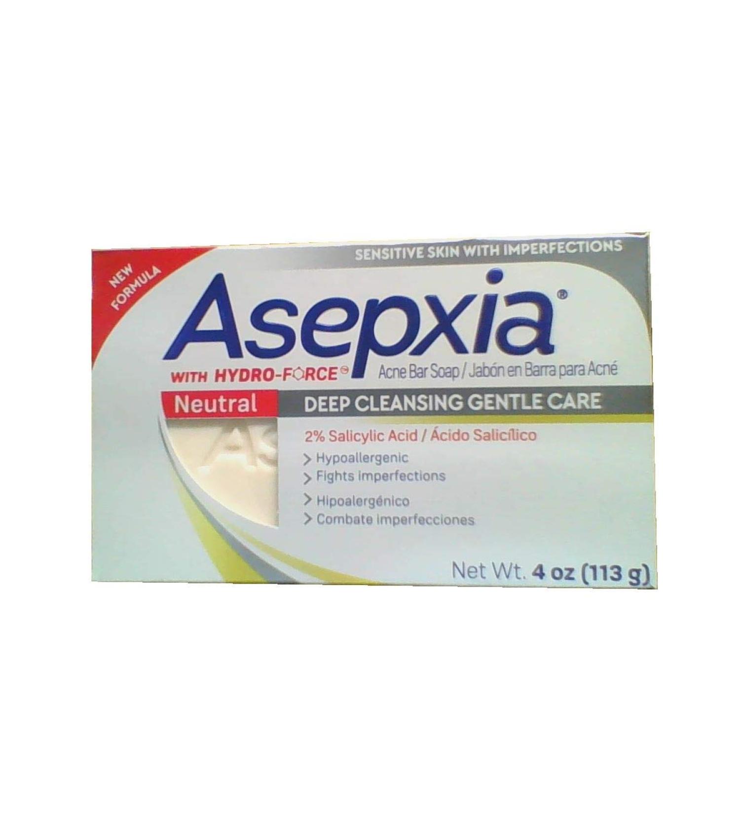 Asepxia Asepxia neutral soap bar 4 ounce 4 Ounce