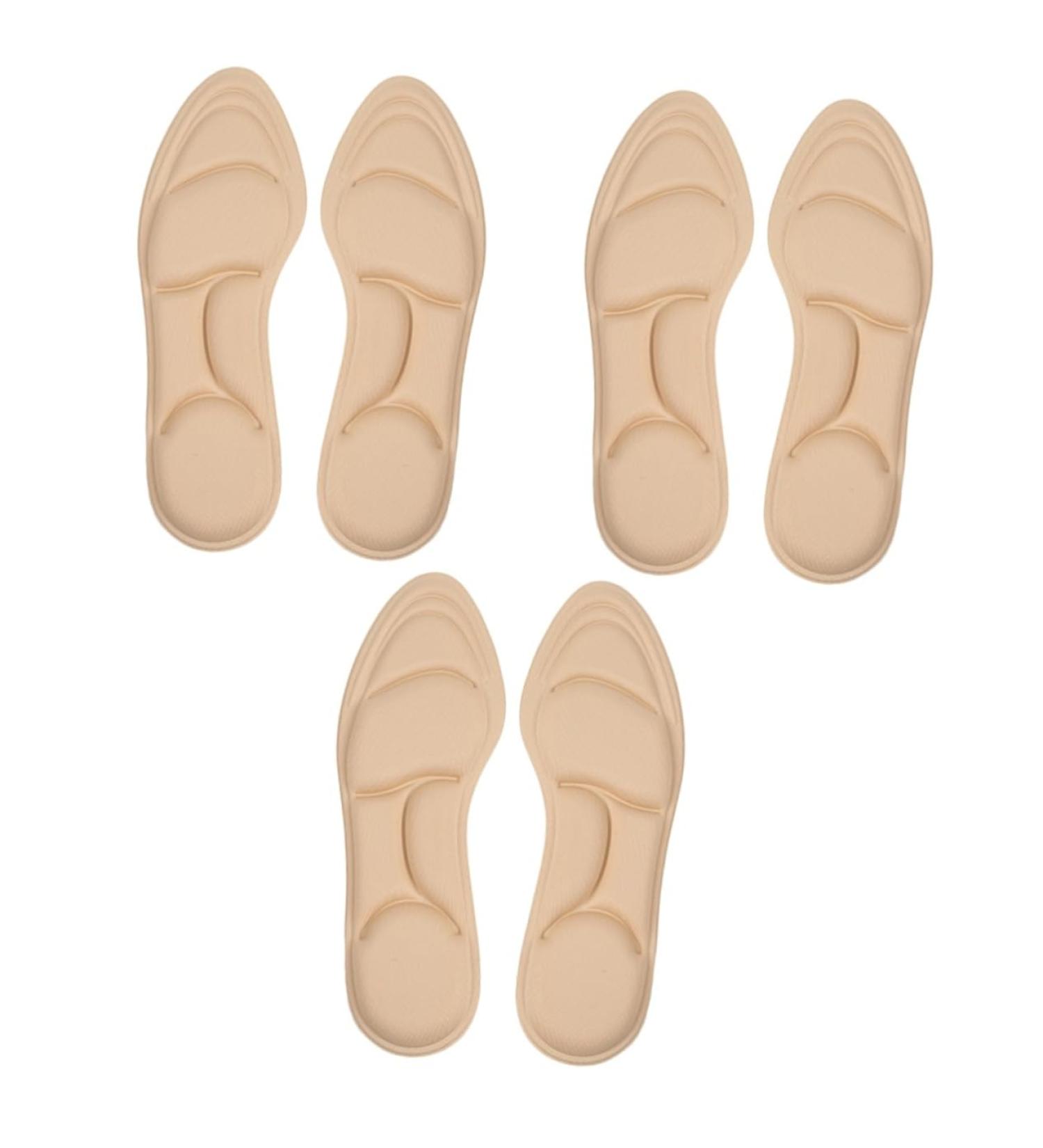 Buy GLEAVI 3pcs Shoe Insoles for Women | Arch Support & Comfort for Exercise | Orthotic Inserts & Casual Sponge Shoe Pads - Buy Online on GoSupps.com
