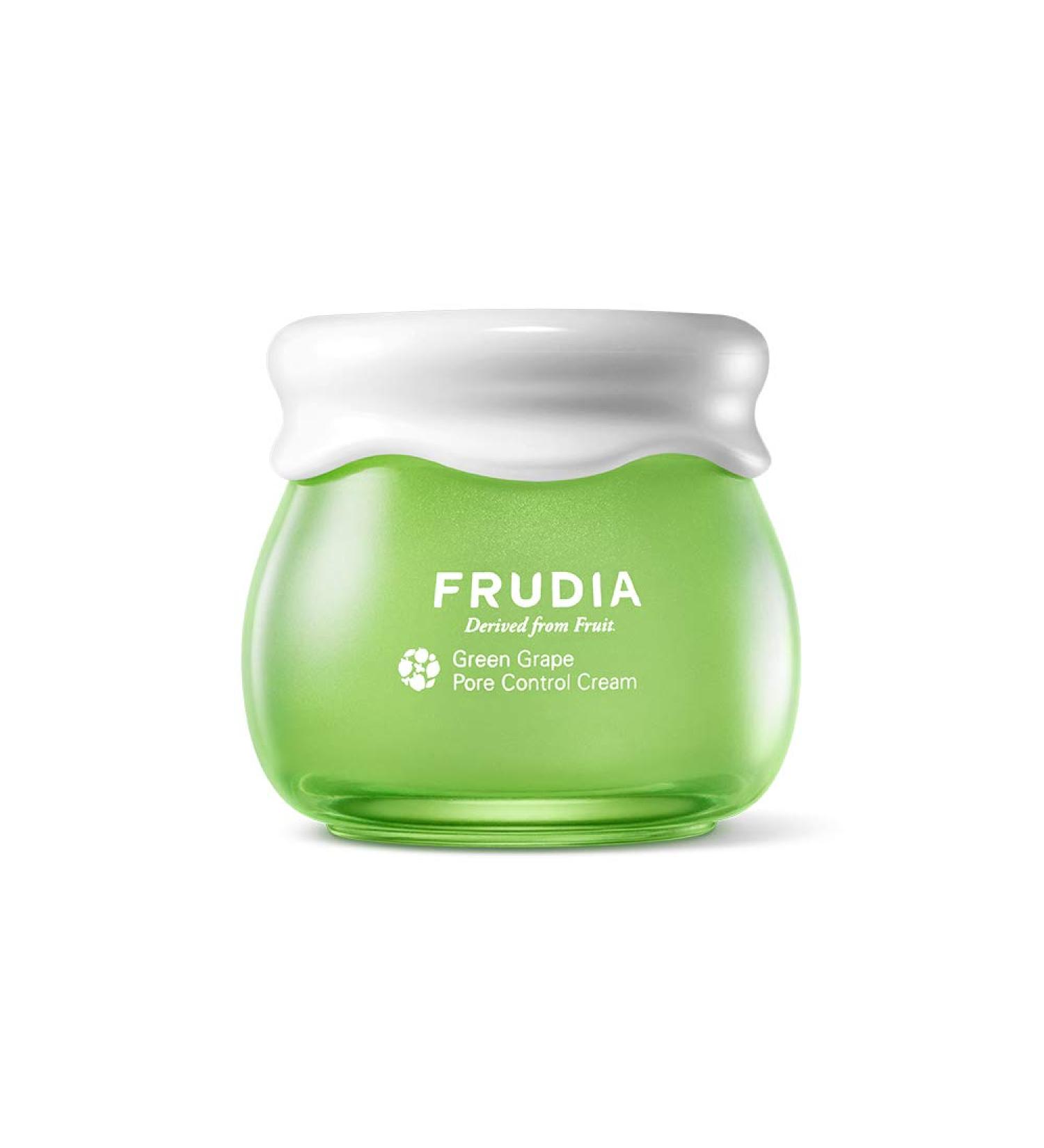 Frudia Green Grape Pore Control Cream 1.94 oz - Minimize Pores & Hydrate Skin - Buy Online on GoSupps.com