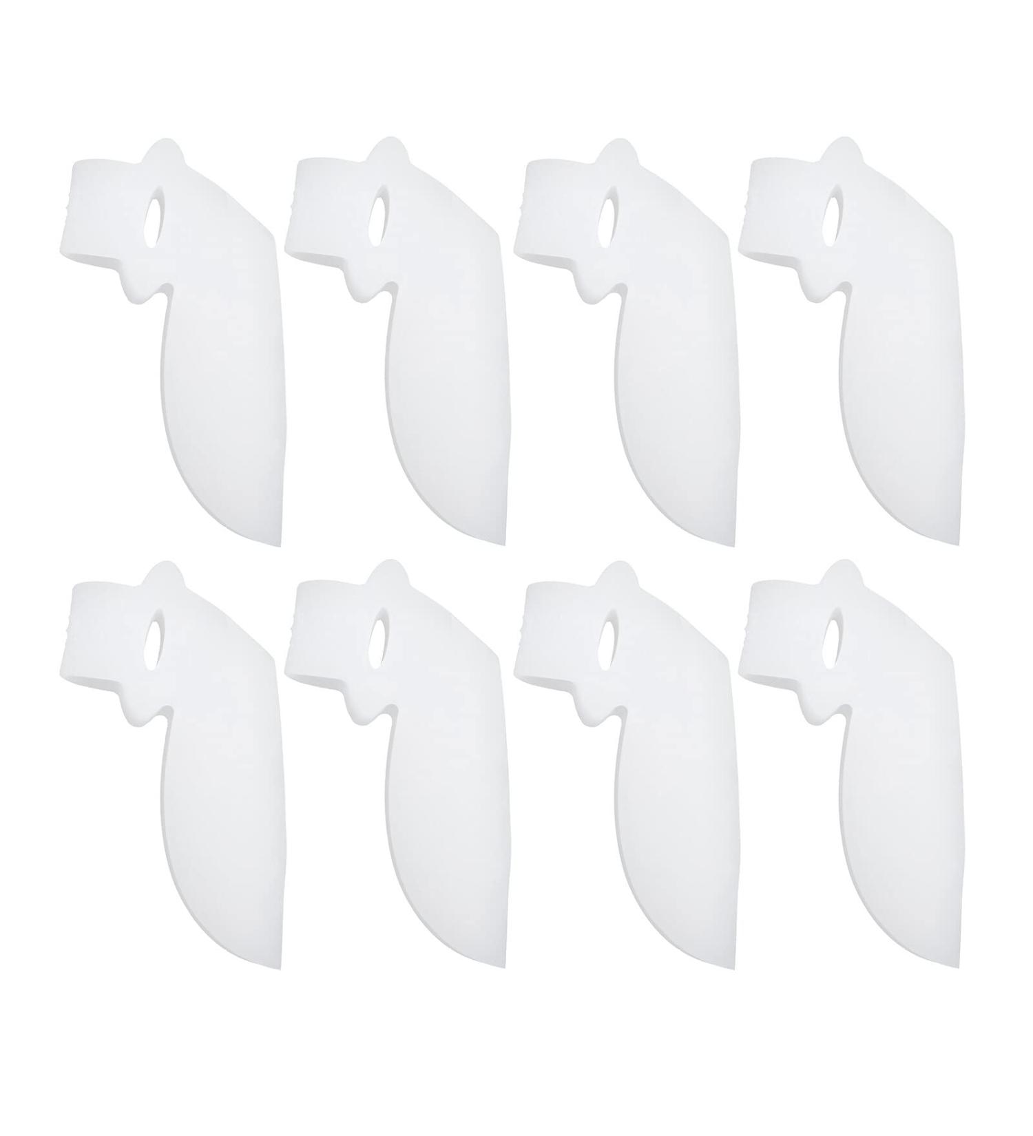 4 Pairs Silicone Toe Separator & Hammer Toe Corrector Set - Bunion Relief - Buy Online on GoSupps.com