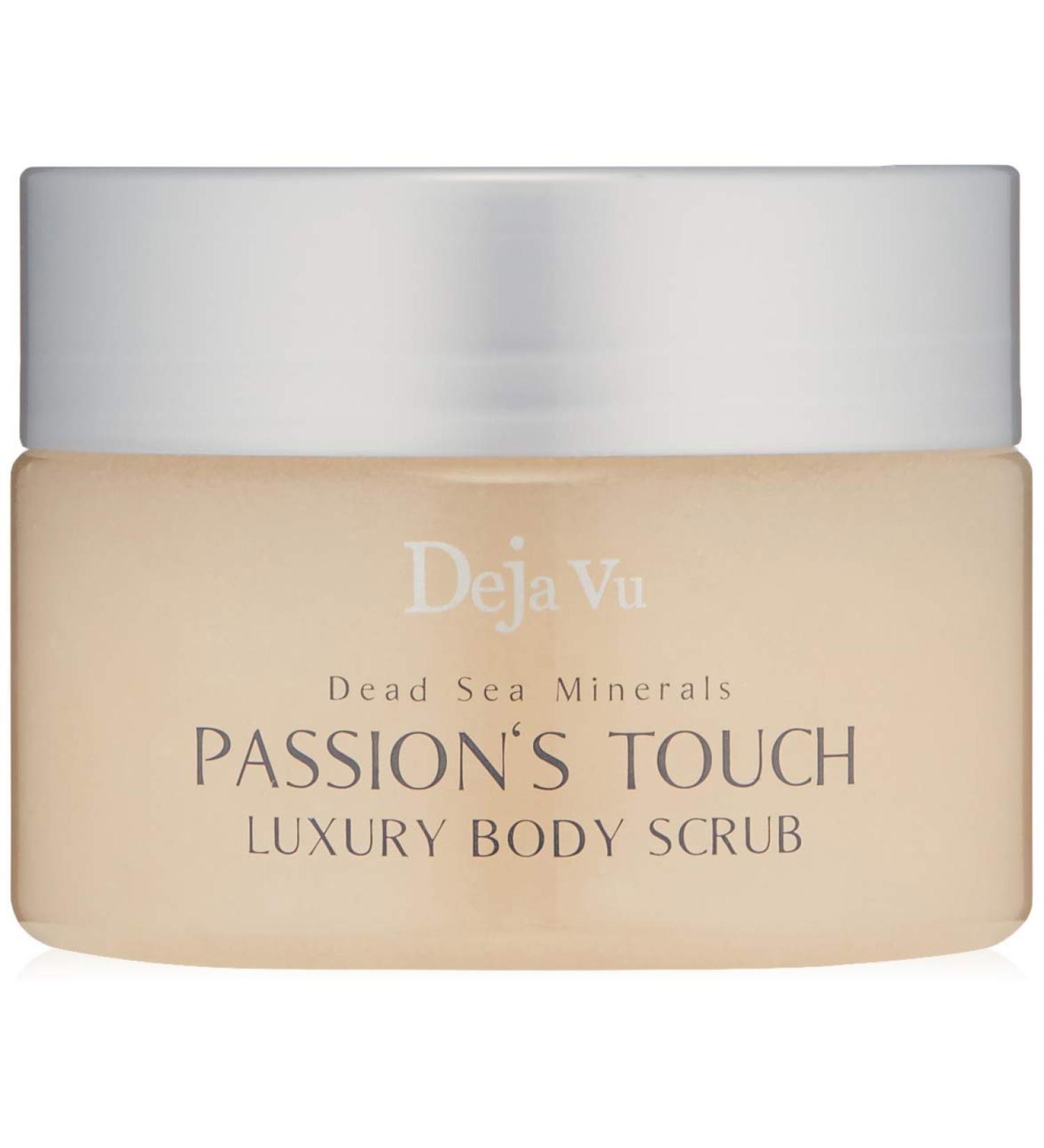 Deja Vu Dead Sea Body Salt Scrub - Passion Touch 250ml | Exfoliating & Moisturizing | Ship Worldwide - Buy Online on GoSupps.com