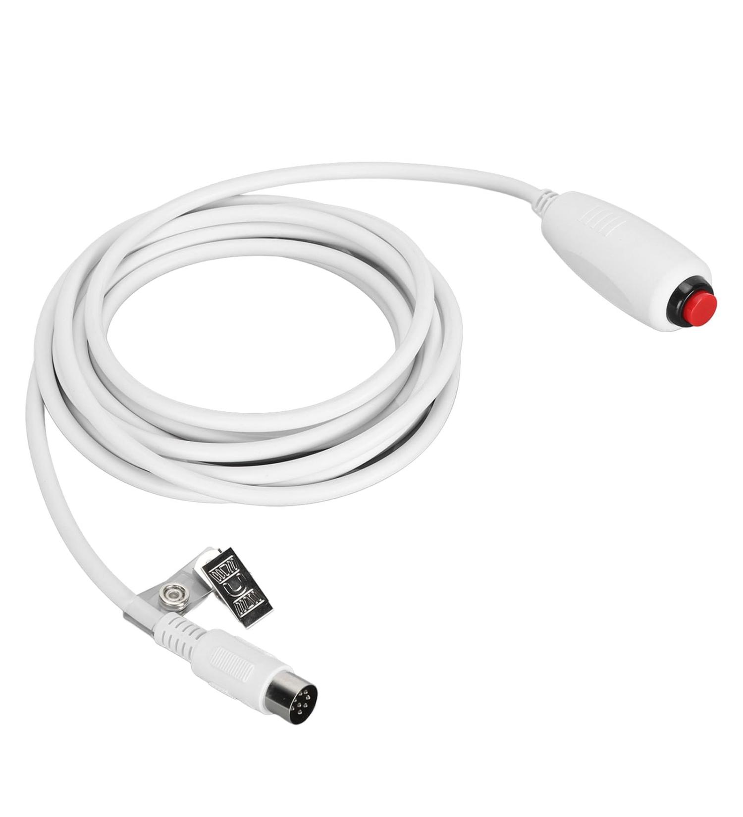 High-Quality Sister Call Cable & Emergency Call Button - DIN 8PIN Monostable Switch for Patients & Elderly - Buy Online on GoSupps.com