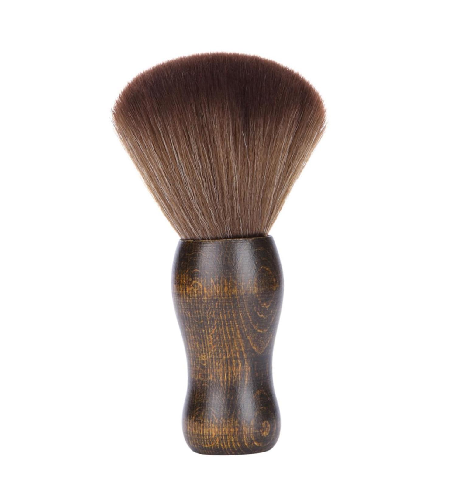 Ipetboom Face Duster Neck Brush Barber Neck Duster Brush Hair Sweep Brush Hair Cutting Brush Barber Duster Tool Neck Cleaning Brush Broken Hair Bamboo Hair Cutting Tool Barber Hair Brush - Buy Online on GoSupps.com
