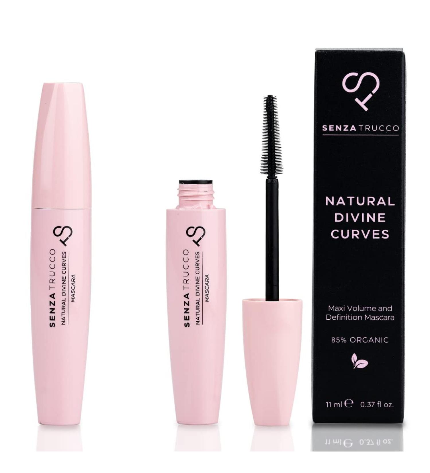  SENZA TRUCCO NATURAL MASCARA - NATURAL DIVINE CURVES - 85% natural organic organic - Buy Online on GoSupps.com