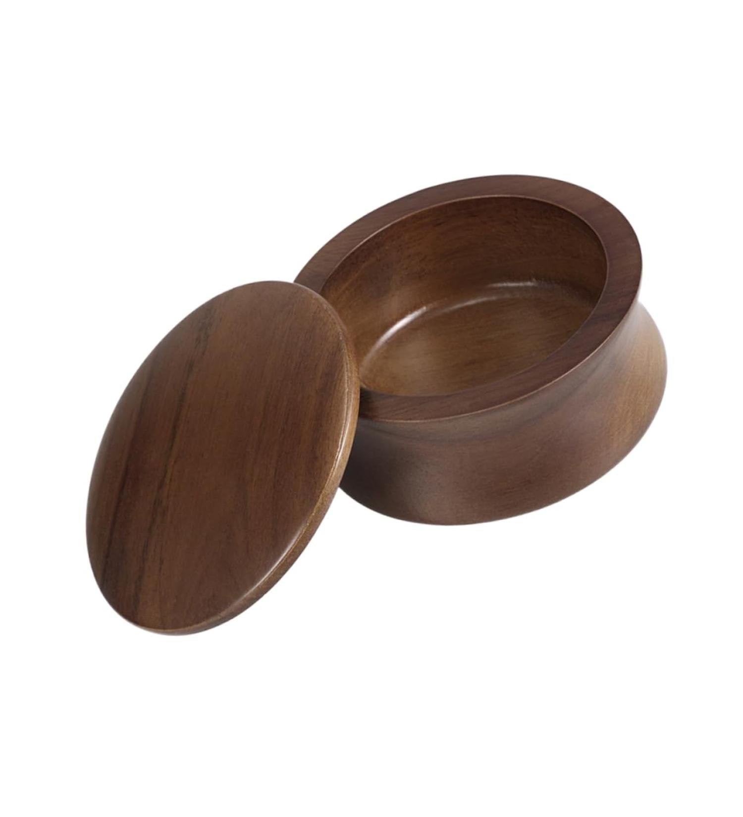 Premium Minkissy Vintage Shaving Bowl Set for Men - Travel Soap & Solid Wood Razor Care - Buy Online on GoSupps.com