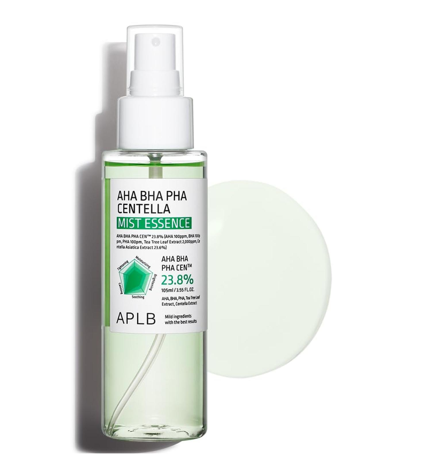 APLB AHA BHA PHA Centella Mist Essence | 23.8% Exfoliant & Moisturizer for Revitalized Skin | Korean Skincare Solution - Buy Online on GoSupps.com