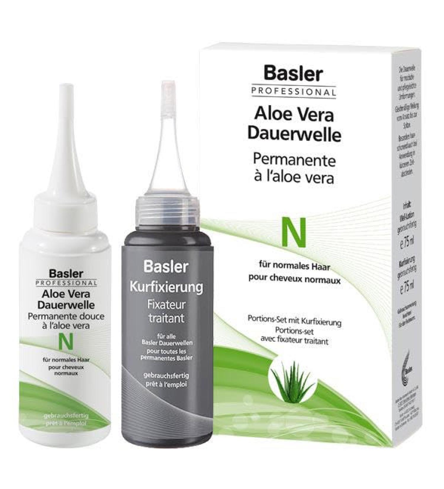 Basler Aloe Vera Perm Set N for Normal Hair - Ready to Use Ammonia-Free & Formaldehyde-Free - International Shipping Available - Buy Online on GoSupps.com