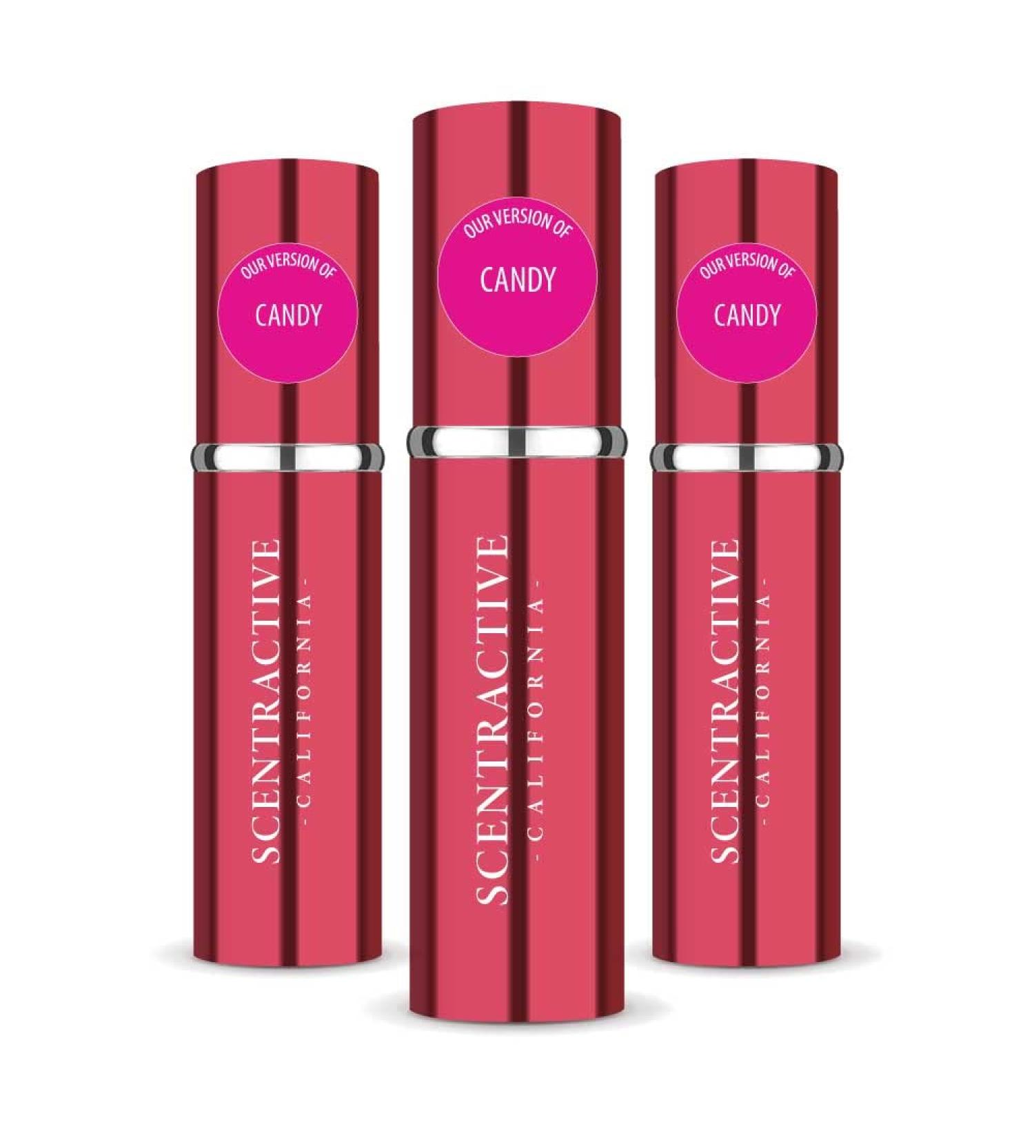 CA Perfume Impression of Candy For Women Replica Version Fragrance Dupes Concentrated Long Lasting Eau de Parfum Spray Refillable Atomizer Bottle 0.17 Fl Oz/5ml-X3 PRD CANDY IMPRESSION 0.51 Fl Oz (Pack of 1) - Buy Online on GoSupps.com