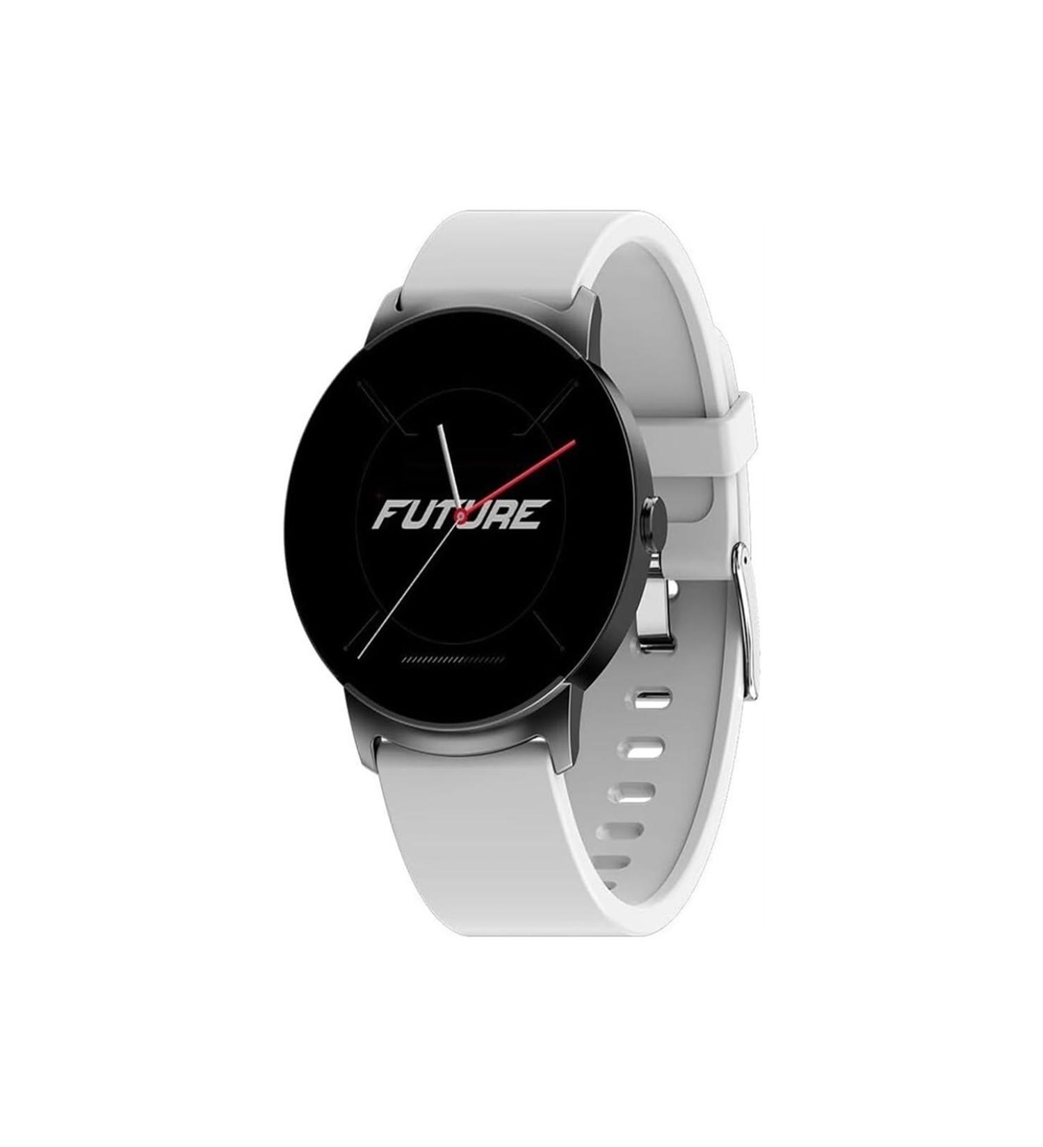 KS02 Non-Invasive Blood Glucose Test Smart Watch with NFC, Bluetooth for Android & iOS - White - Buy Online on GoSupps.com