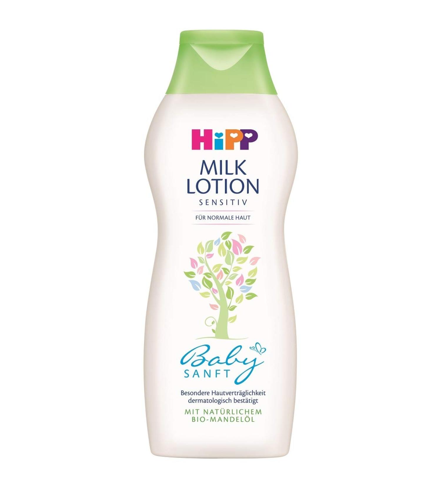 HiPP Baby Gentle Milk Lotion with organic almond oil - 11.84 fl.oz / 350ml
