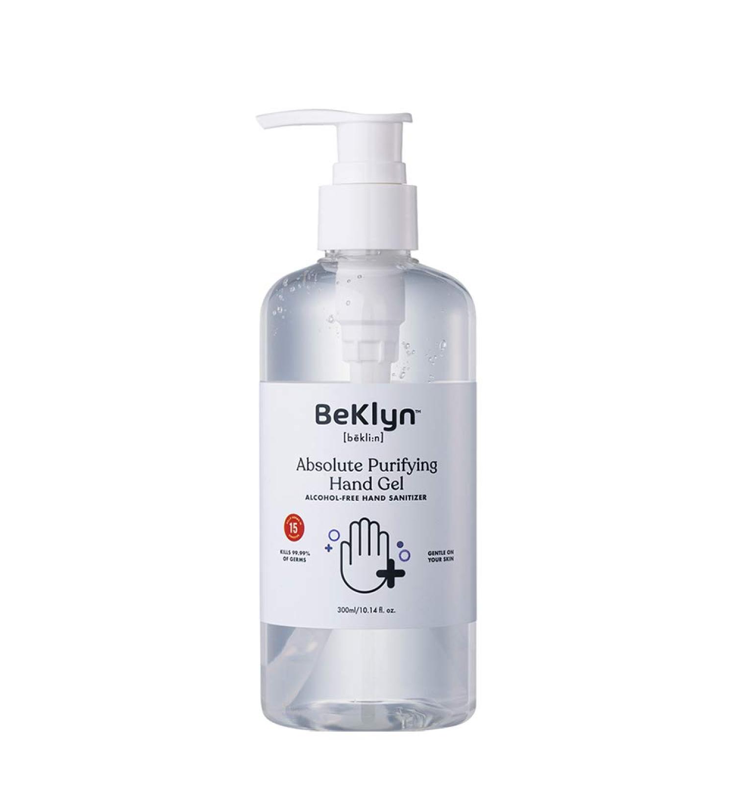 BeKLYN Alcohol-Free Hand Gel - 10.14 fl oz Purifying Sanitizer - Buy Online on GoSupps.com