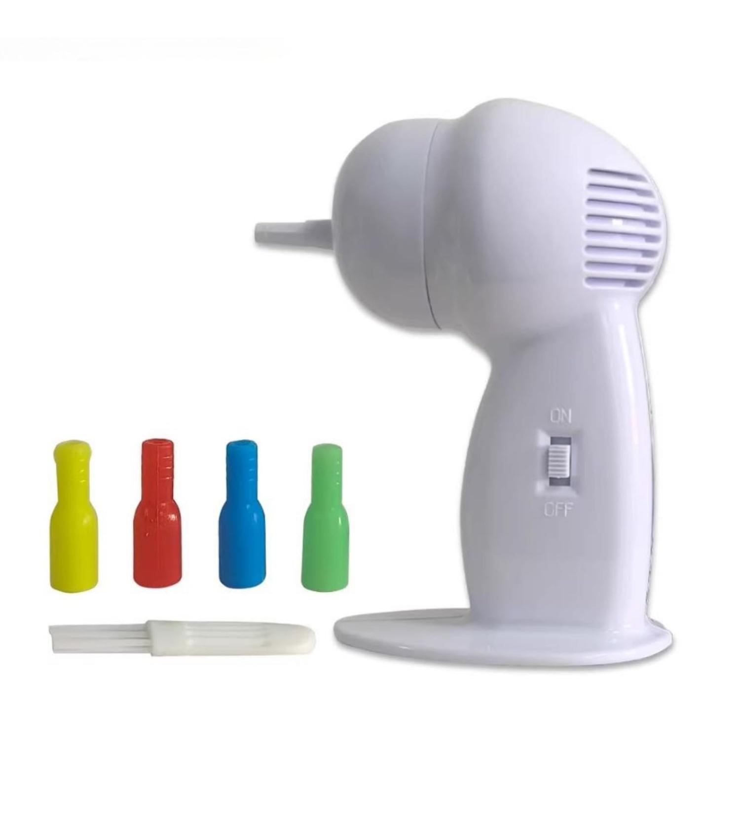TOGEPP Ear Hygiene Vacuum - Silent Battery-Powered Tool for Wax & Moisture Removal - Buy Online on GoSupps.com