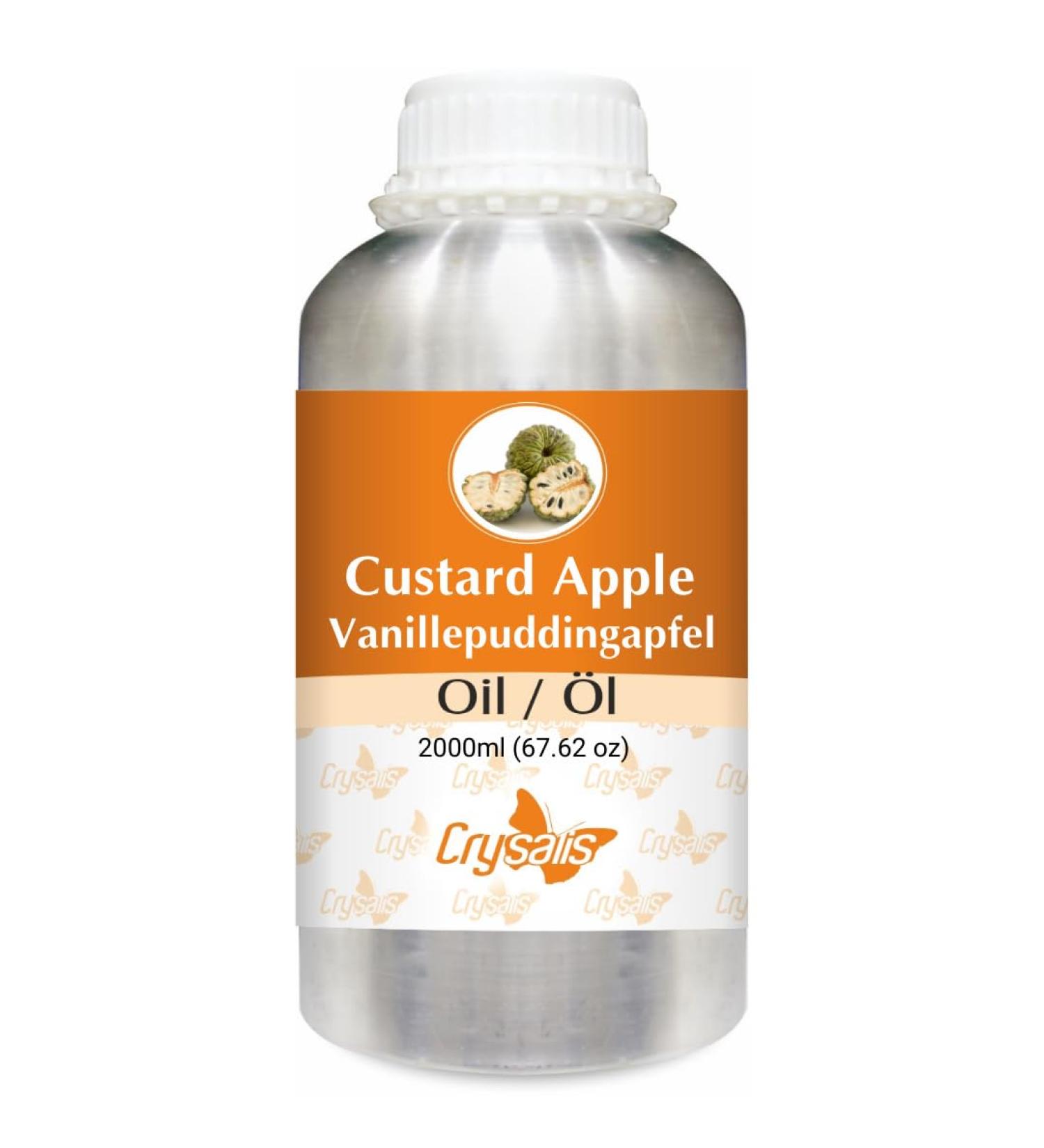 CRYSALIS Crysalis Custard Apple Oil (Annona Reticulata) 2000 ml/67.6 Fl oz
