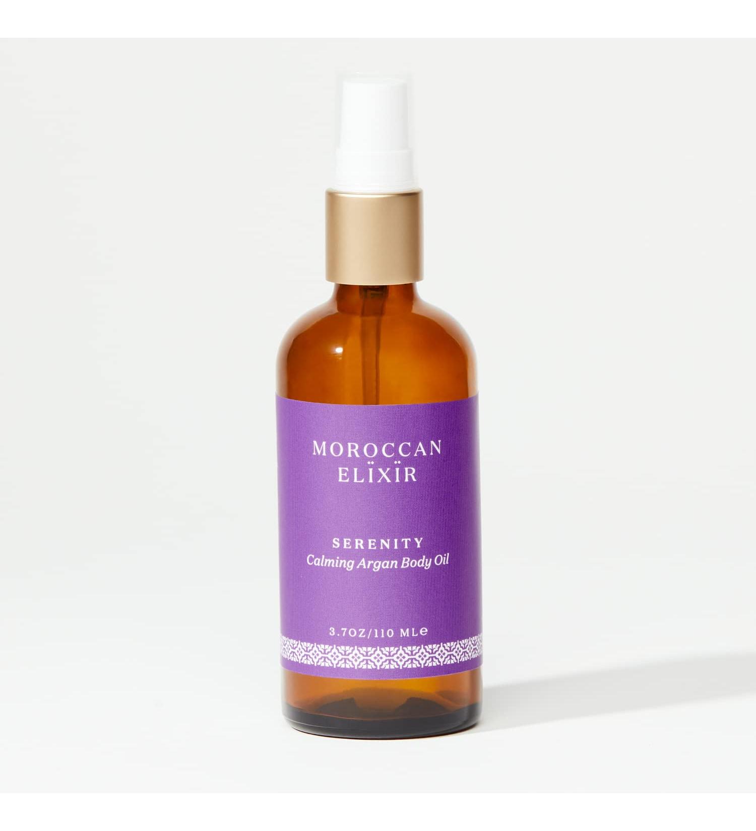 Shop Serenity Calming Body Argan Oil for Women - Natural Aromatherapy for Relaxation & Inner Peace | Paraben Free 1.7 oz - Buy Online on GoSupps.com