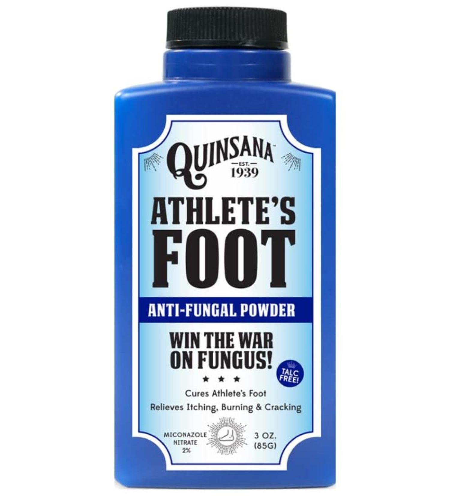 Vitonus Quinsana Athlete's Foot Powder 3-Ounce Bottle (1)