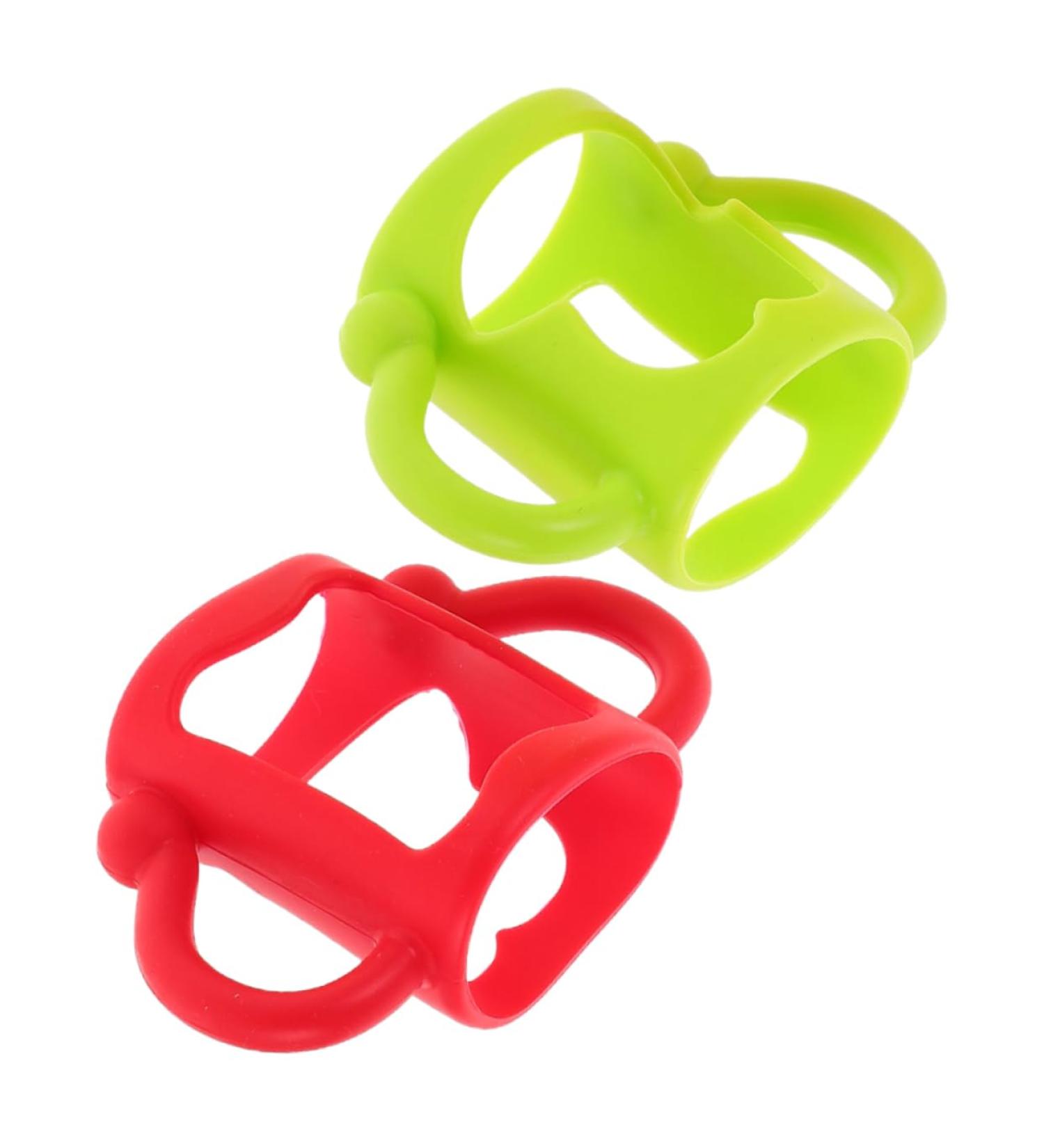 Abaodam 2pcs Silicone Bottle Handle Newborn Bottle Grip Nursing Bottle Handle Bottle Grip Bottle Handle Bottle Handles Milk Bottle Wide Mouth Silica Gel 13.00X7.00X6.50CM Assorted Color - Buy Online on GoSupps.com