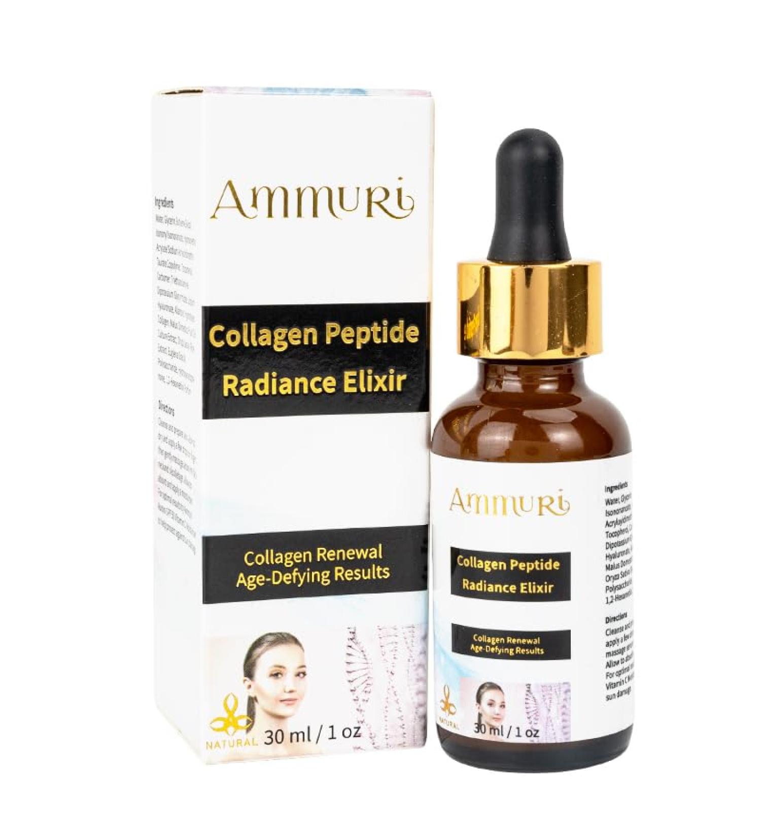 Matrixyl 3000 Collagen Face Serum 5% with Vitamin E & Hyaluronic Acid Serum for Reduce Wrinkles POWERFUL Anti Aging Sun Spots Face Serum Best Skincare 5% Collagen Face Serum - Buy Online on GoSupps.com