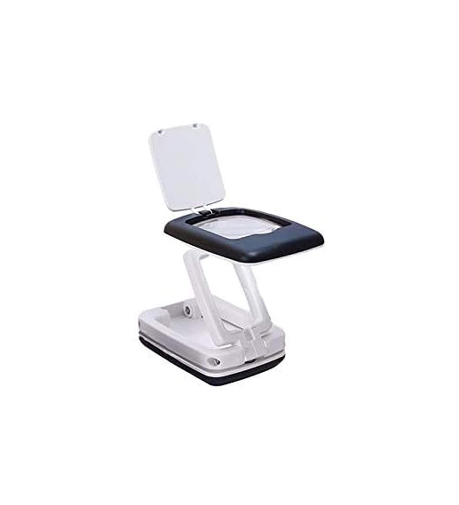 Lightweight Magnifying Glass Handheld 3X Hd Multifunctional Desktop Folding 9Led Light Magnifying Glass for Reading Watch Repair Lofty Ambition - Buy Online on GoSupps.com