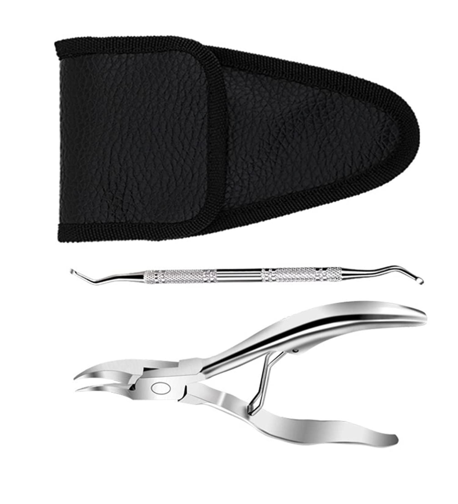 1 Set Manicure 2-piece Set Pedicure Clippers Pedicure Cuticle Cuticle Shaver Dead Skin Scissor Pedicure Nail Trimmer Nail Tool 2 Piece Set Household Stainless Steel - Buy Online on GoSupps.com