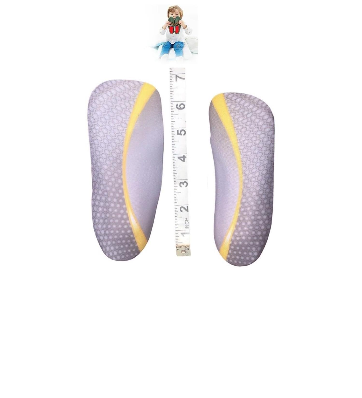 Dr. A-Z Kiddos 6 Height Increase Orthotic Shoe Inserts for Kids - Arch Support and Fatigue Relief - Buy Online on GoSupps.com