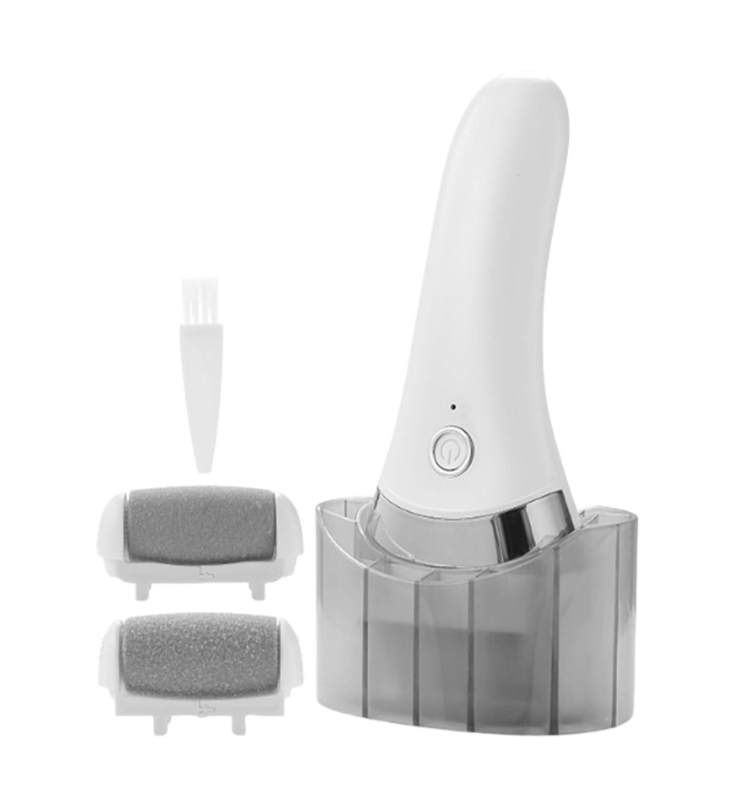 Dissolvant lectrique pour callosit s avec 3 t tes de pon age et 3 modes d' | Exfoliateur lectrique portable pour pieds pour soins des talons durs et fissur s hommes femmes personnes - Buy Online on GoSupps.com