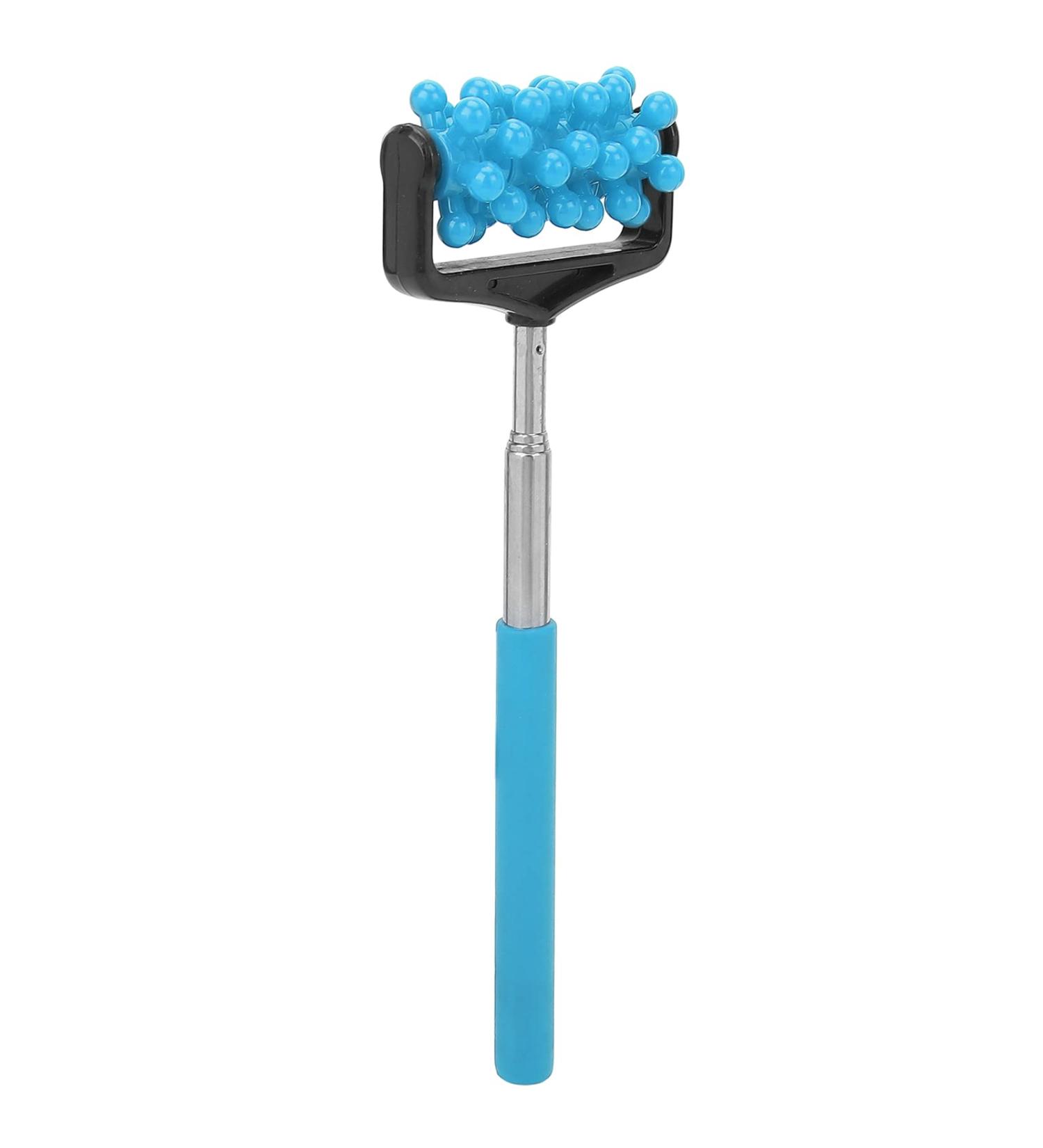 Verdant Touch Adjustable Back Roller - Telescopic Massager for Back Head & Arms | Sky Blue - International Shipping - Buy Online on GoSupps.com