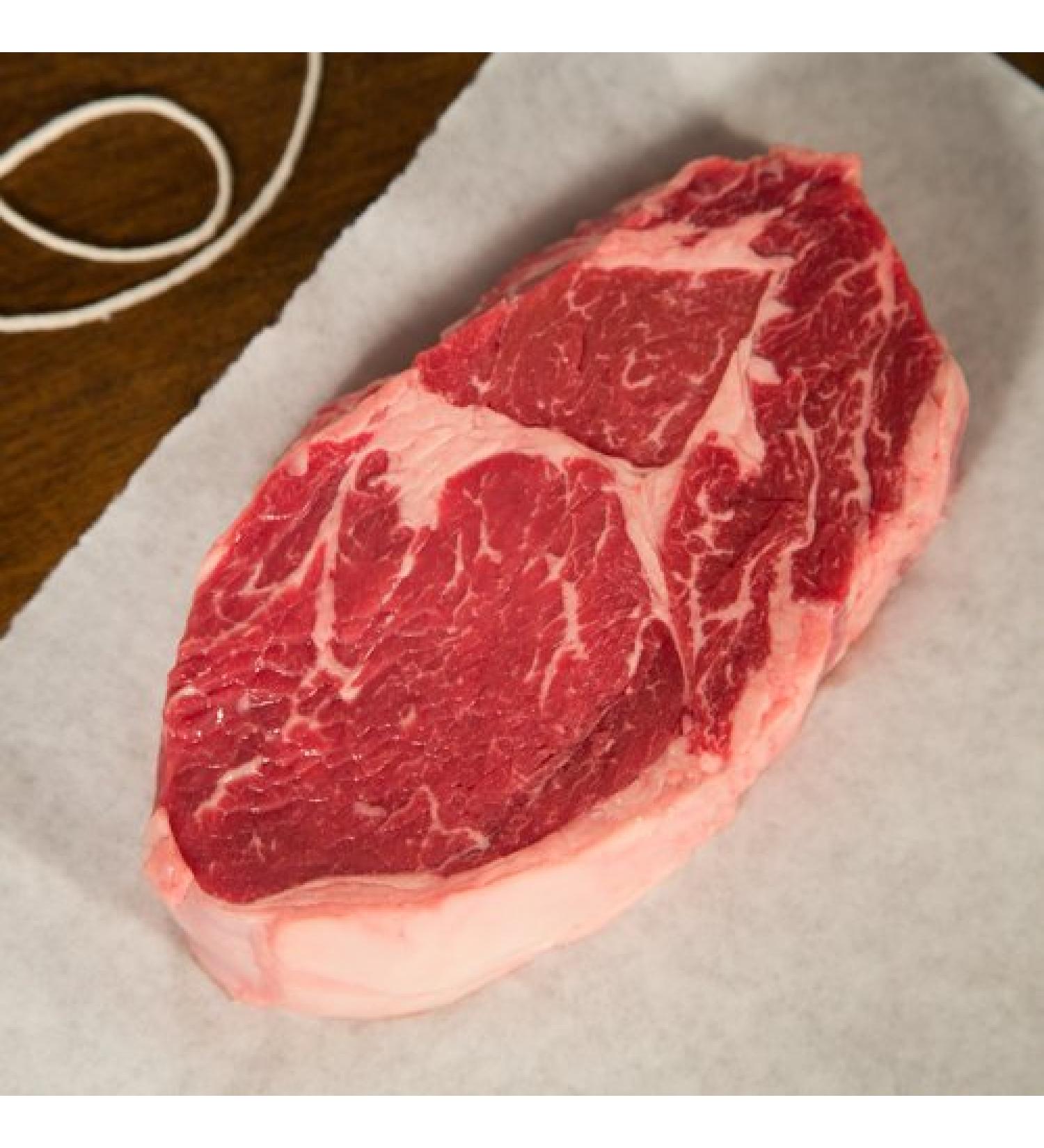Porter & York Brand Meats - Prime Beef Boneless Ribeye Steak 16oz 4-pack 1 Pound (Pack of 4)