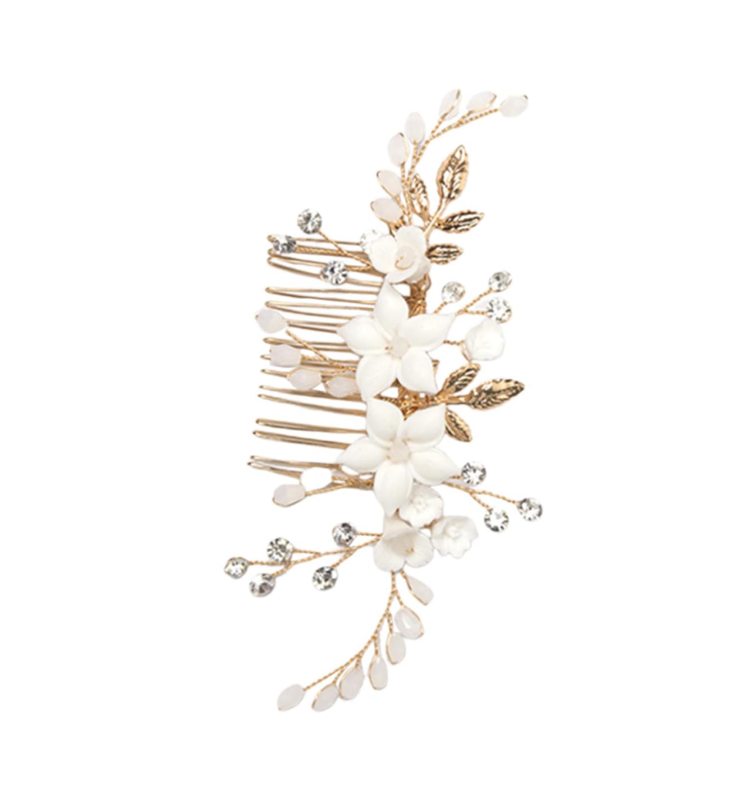 FRCOLOR Bridal Headwear Hair Side Comb for Women Hair Comb Bride Hairpin Women Hair Pin Hair Accessories for Bride Girl Headpieces for Wedding Hair Accessories for Side Comb for Hair - Buy Online on GoSupps.com