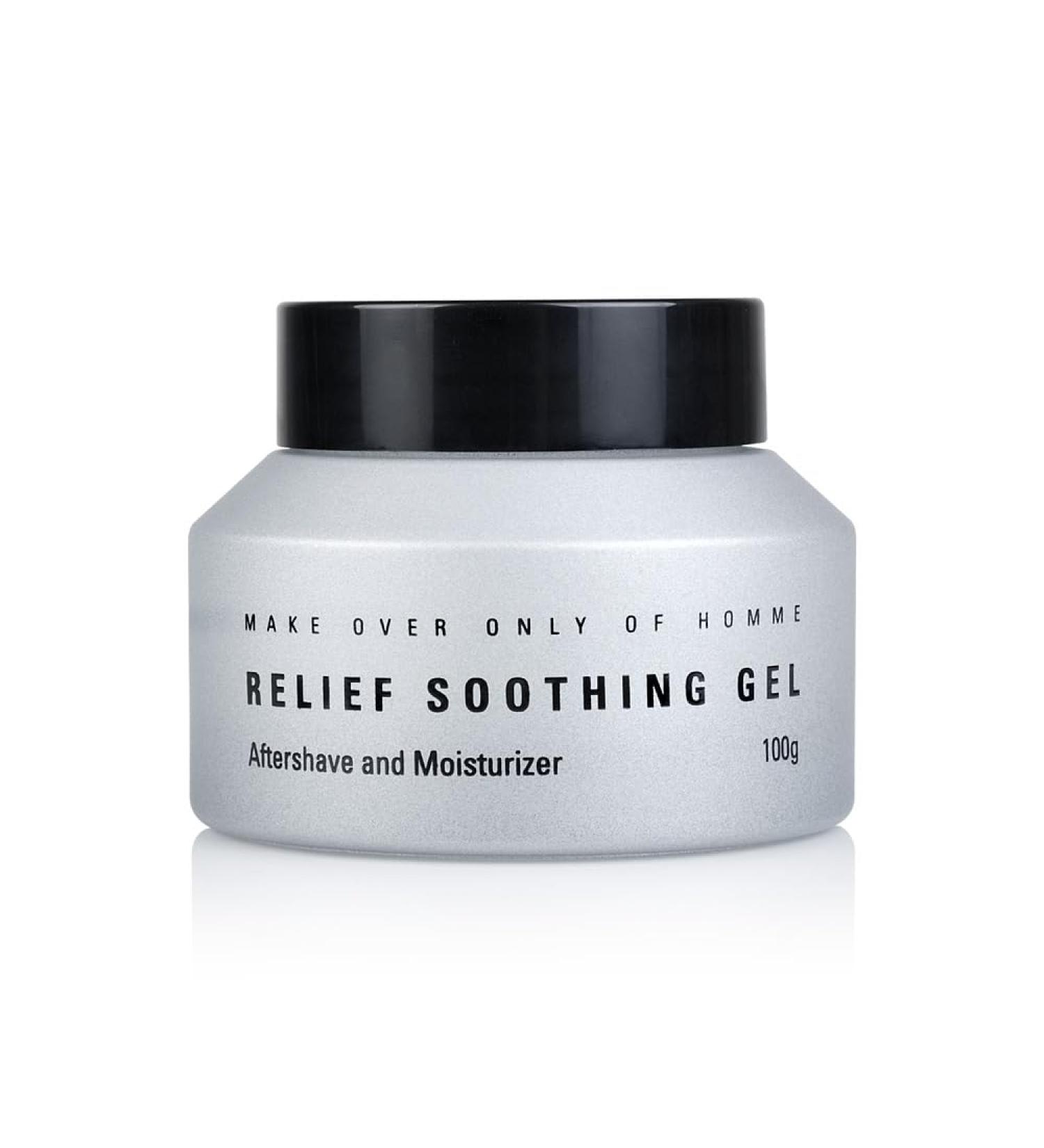 Mdoc Men s Relief Soothing Gel Aloe Vera After Shave Gel Soothes & Hydrates Irritated Skin Protects Post-Shave All Skin Types 100g - Buy Online on GoSupps.com