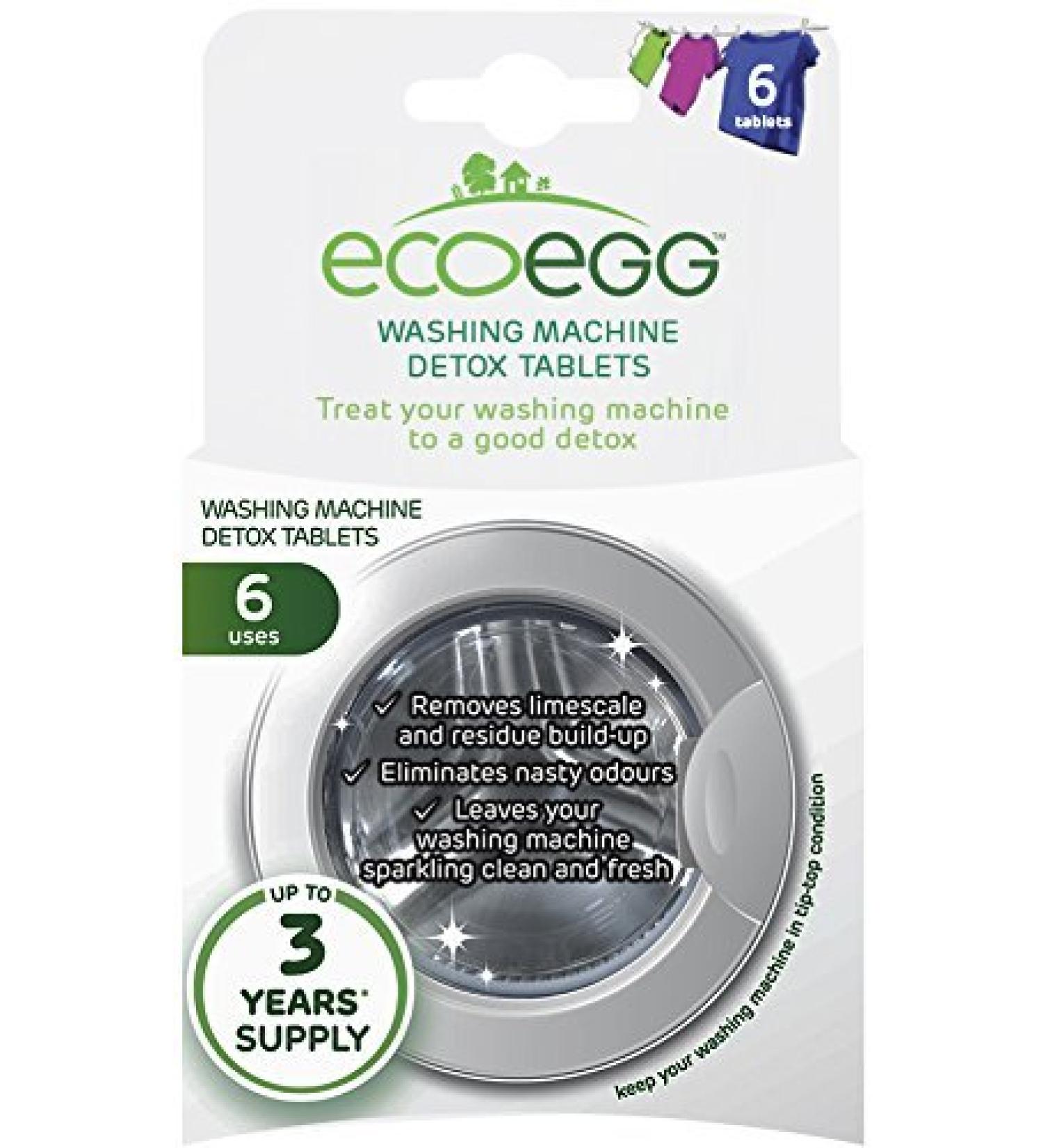 ecoegg EEDT6 Detox Tablets Detox Tablets - Buy Online on GoSupps.com