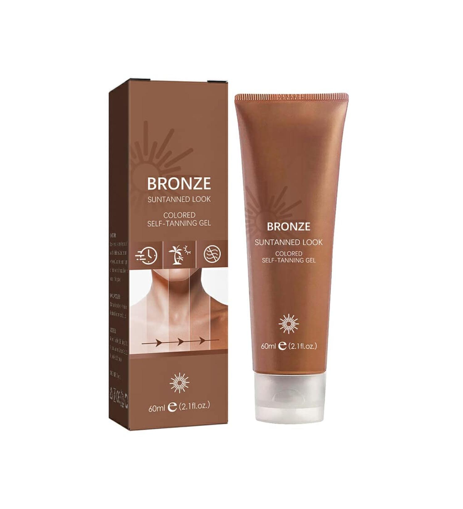 BOKIOESDE Women Arm Back Leg Back Sunless Self-tan Cream Girls Traveling Hiking Bronzing Tanner Cream Ladies Skin Care - Buy Online on GoSupps.com