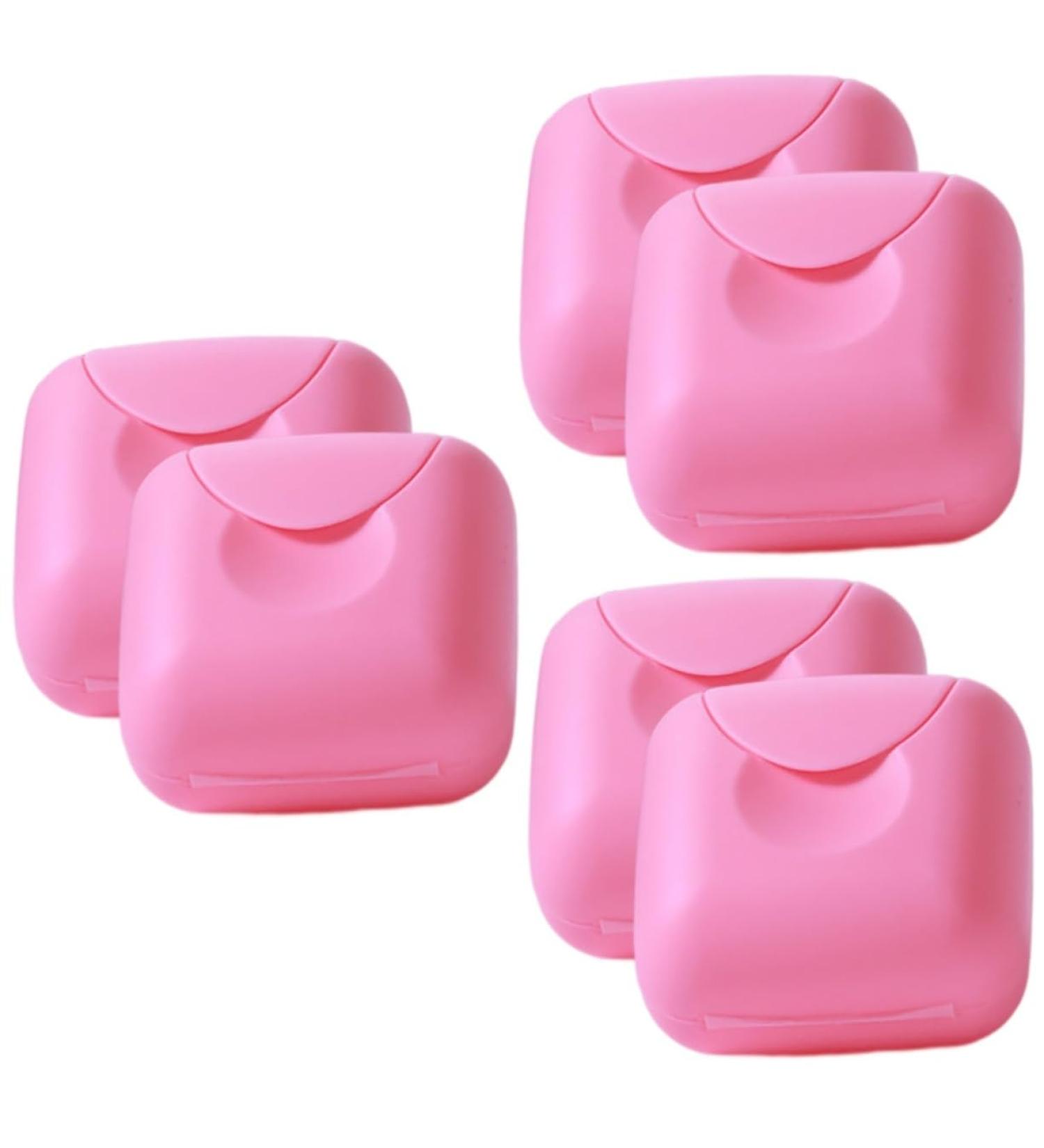 Lalafina 6-Piece Menstruation Cup Box | Foldable Plastic Tampon Holder & Sterilizer - Eco-Friendly Storage Solution - Buy Online on GoSupps.com
