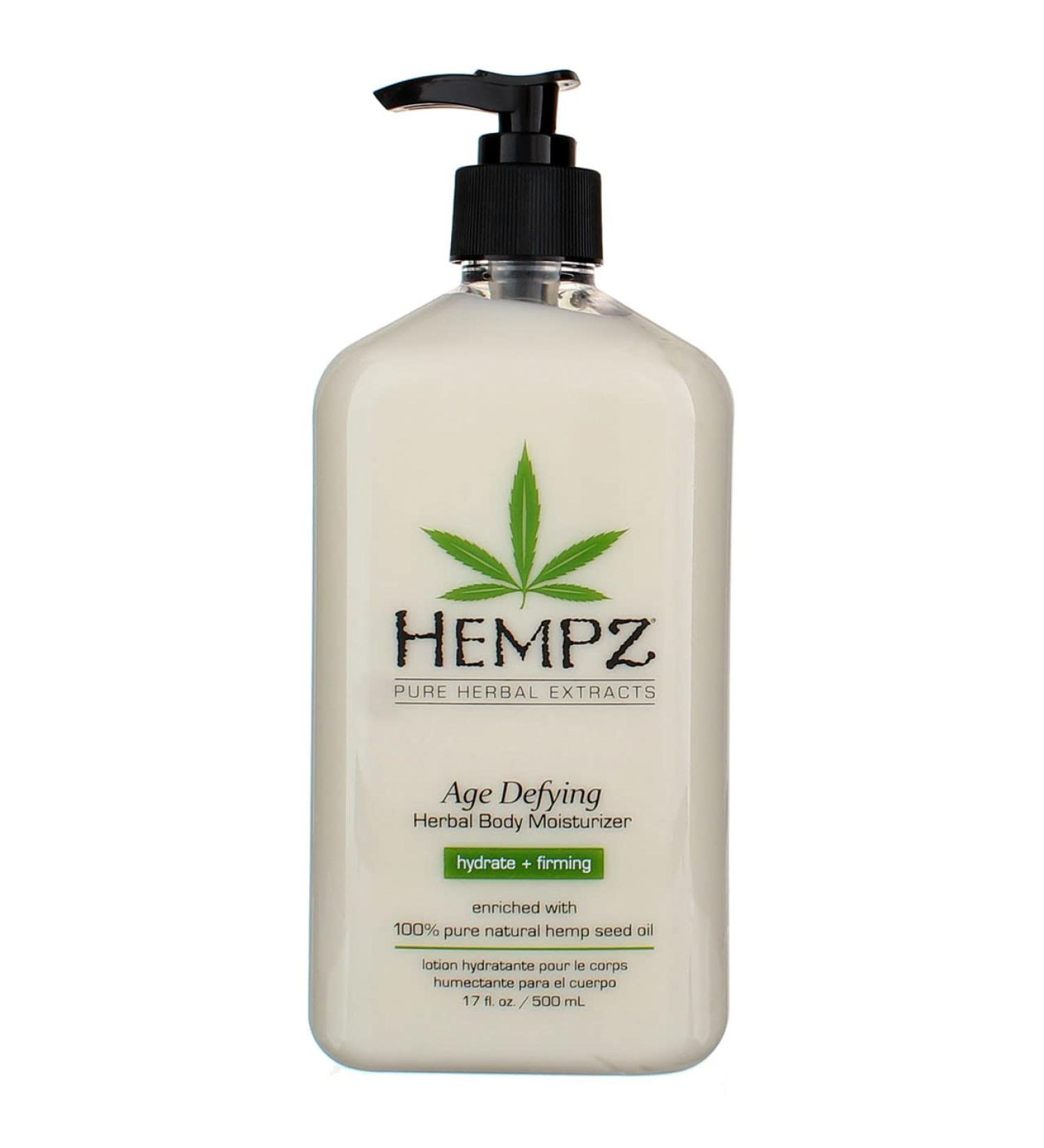 Hempz Age Defying Body Moisturizer 17oz Pump (500ml) Pack of 2 - 34oz Total - Buy Online on GoSupps.com