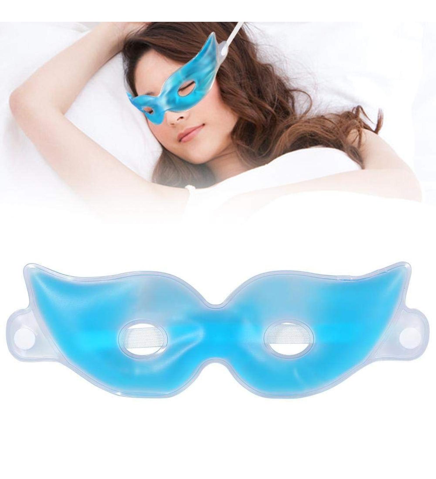 Cooling Eye Mask for Migraines | Gel Compress for Dry Eyes & Headaches | International Shipping Available - Buy Online on GoSupps.com