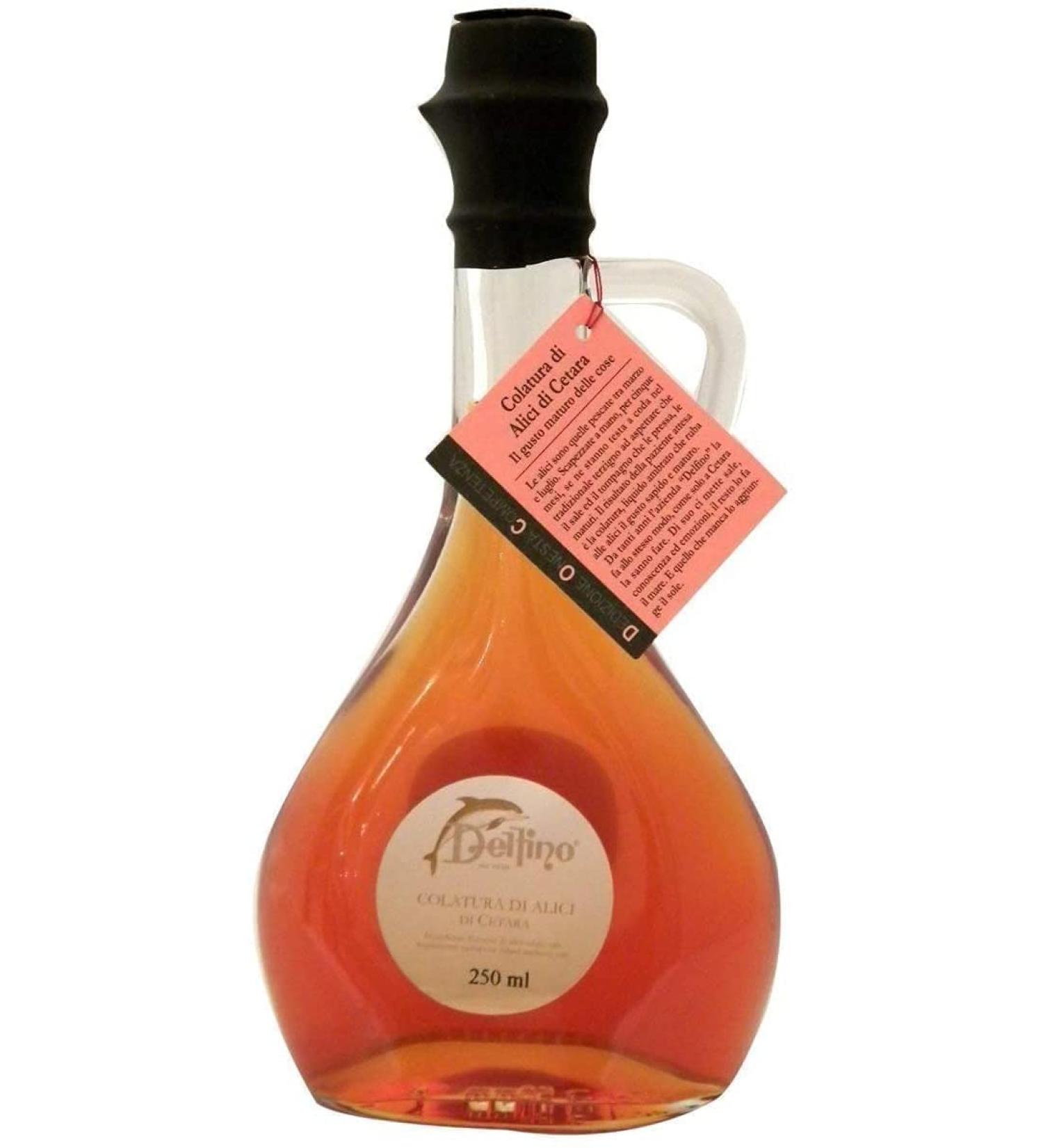 Verser de l'anchois de Cetara 250 Ml "Giulia"