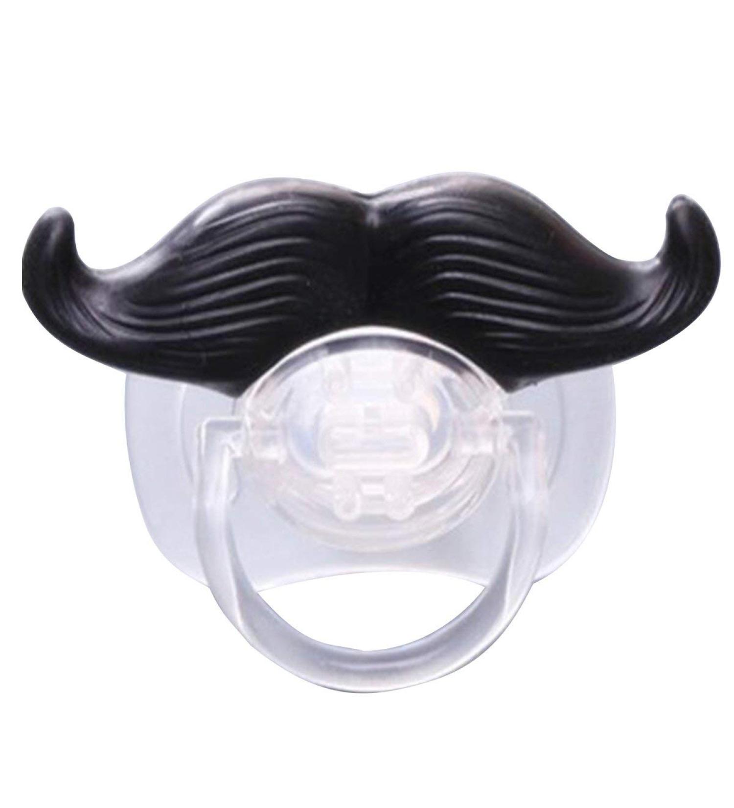 Greattangle Silicone Baby Pacifier - Funny Rabbit & Beard Designs | Cute Teething Accessories for Infants - Buy Online on GoSupps.com