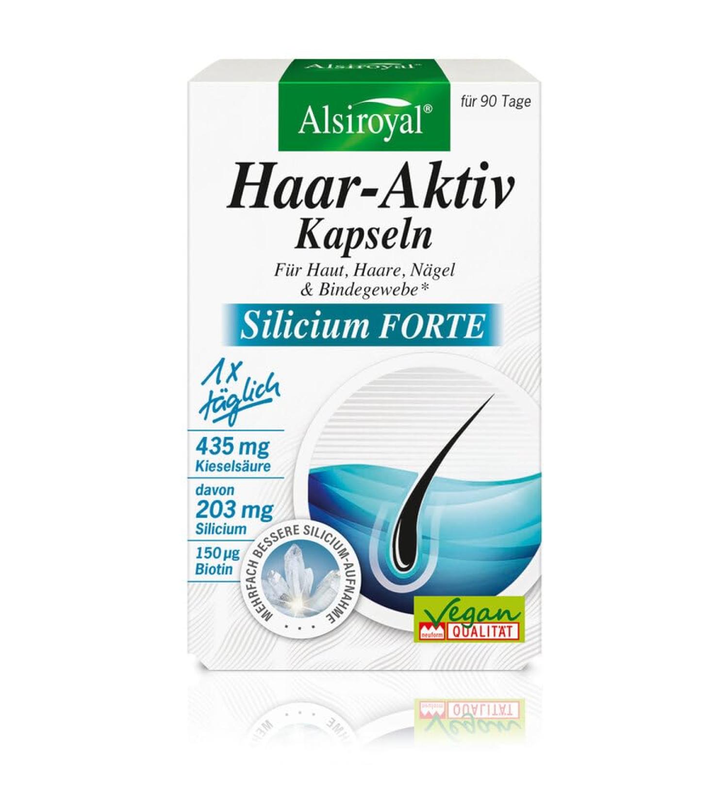 Alsiroyal Hair Active Capsules Silicium Forte 90s